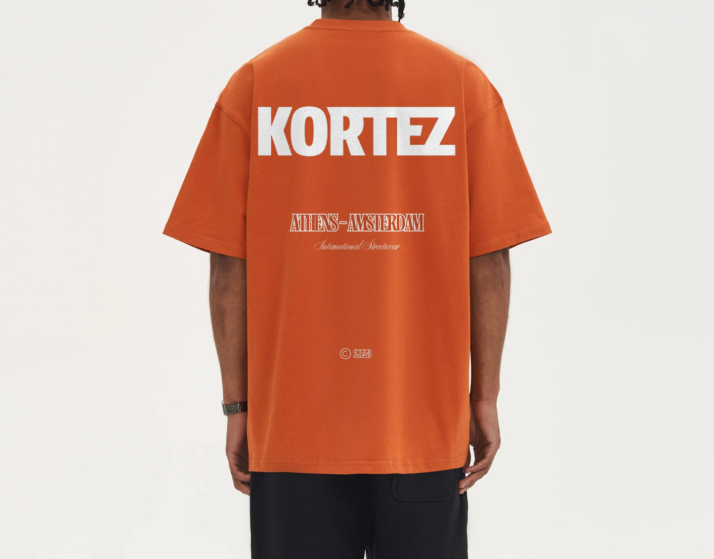 KORTEZ - Boxy T-shirt (Orange)