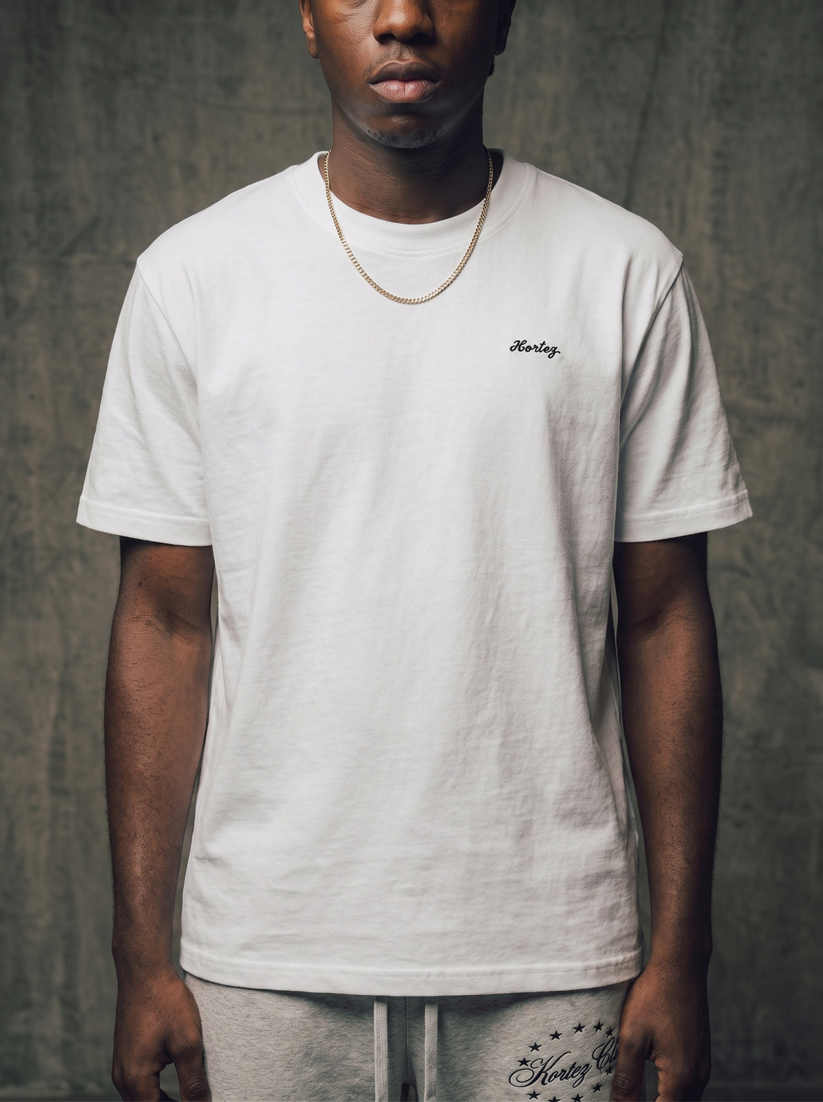 KORTEZ - Seamless Cotton Tee / White