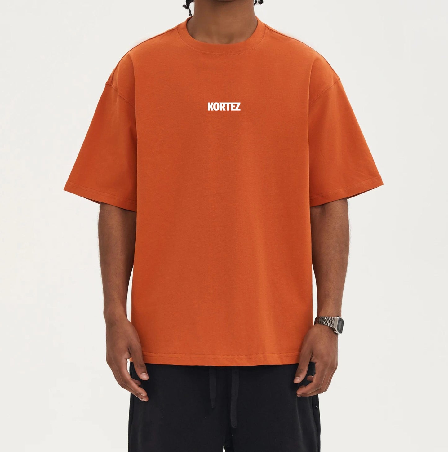 KORTEZ - Boxy T-shirt (Orange)