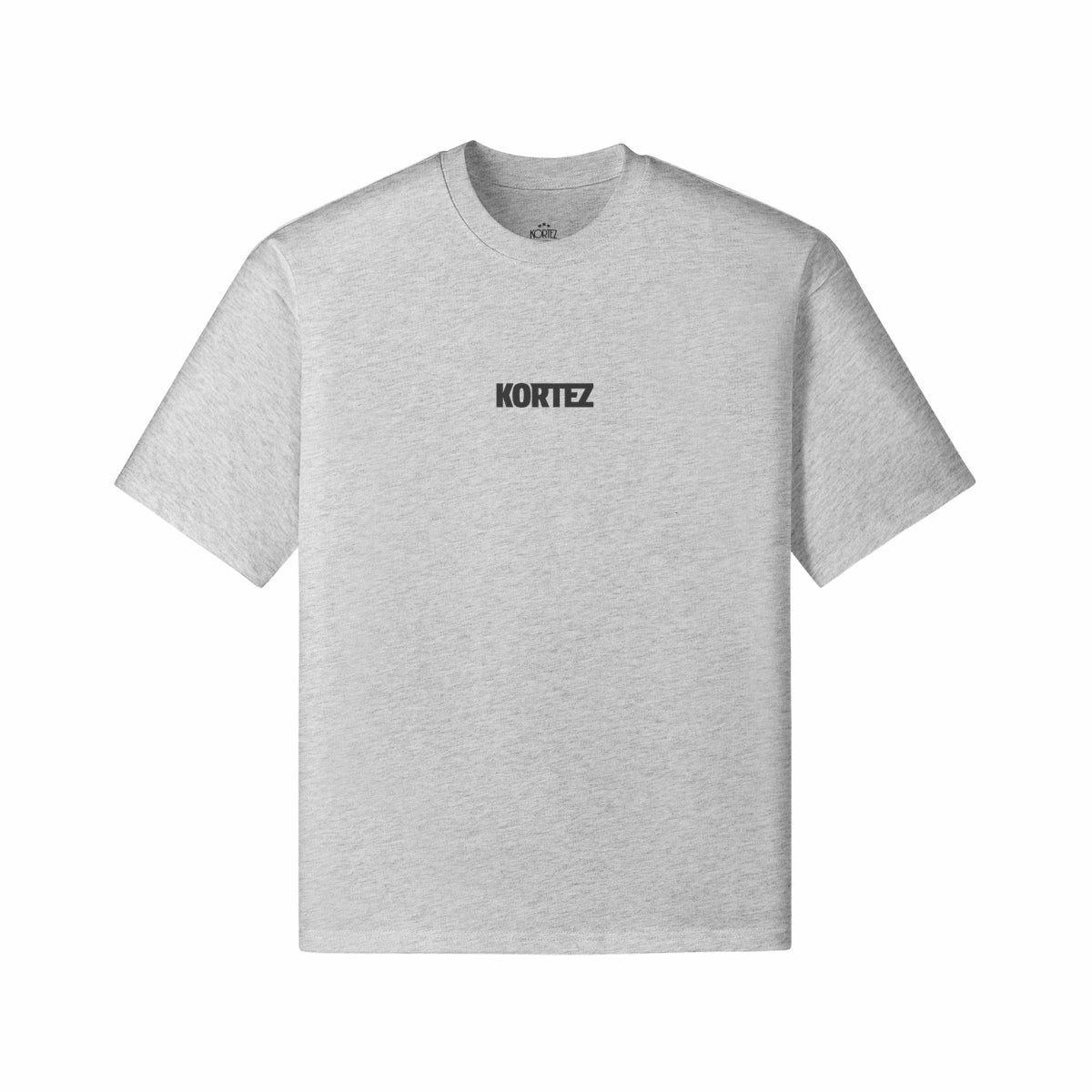 KORTEZ - Boxy T-shirt (Heather Gray)