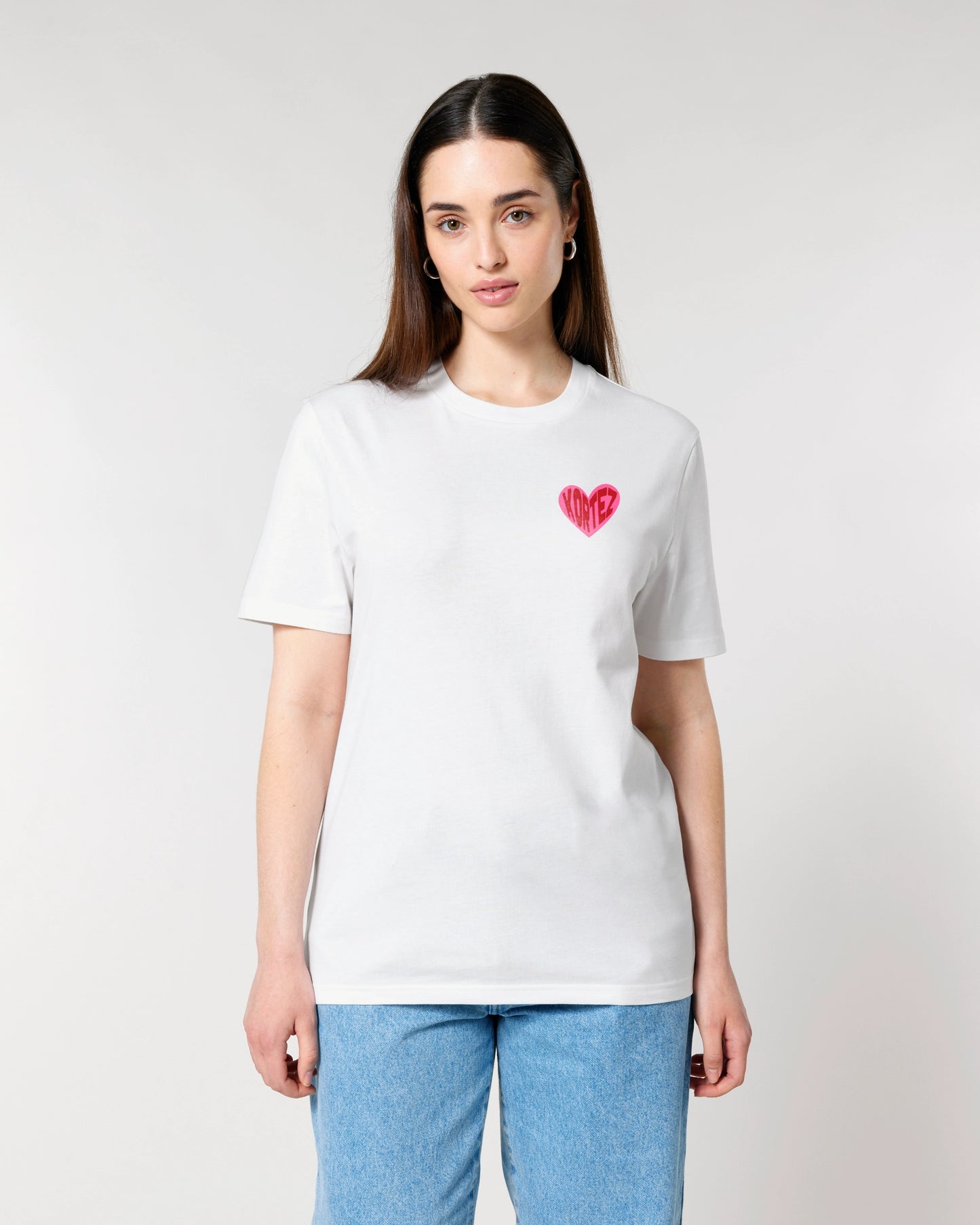 KORTEZ - HeartBeat Tee (White)