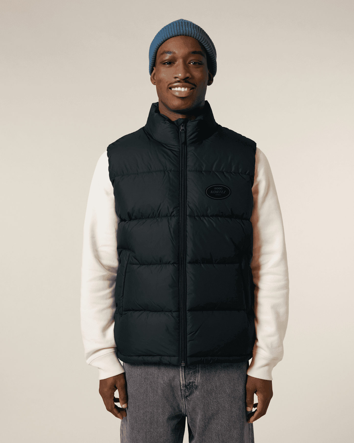 KORTEZ - Legacy Puffer Gilet (Black)