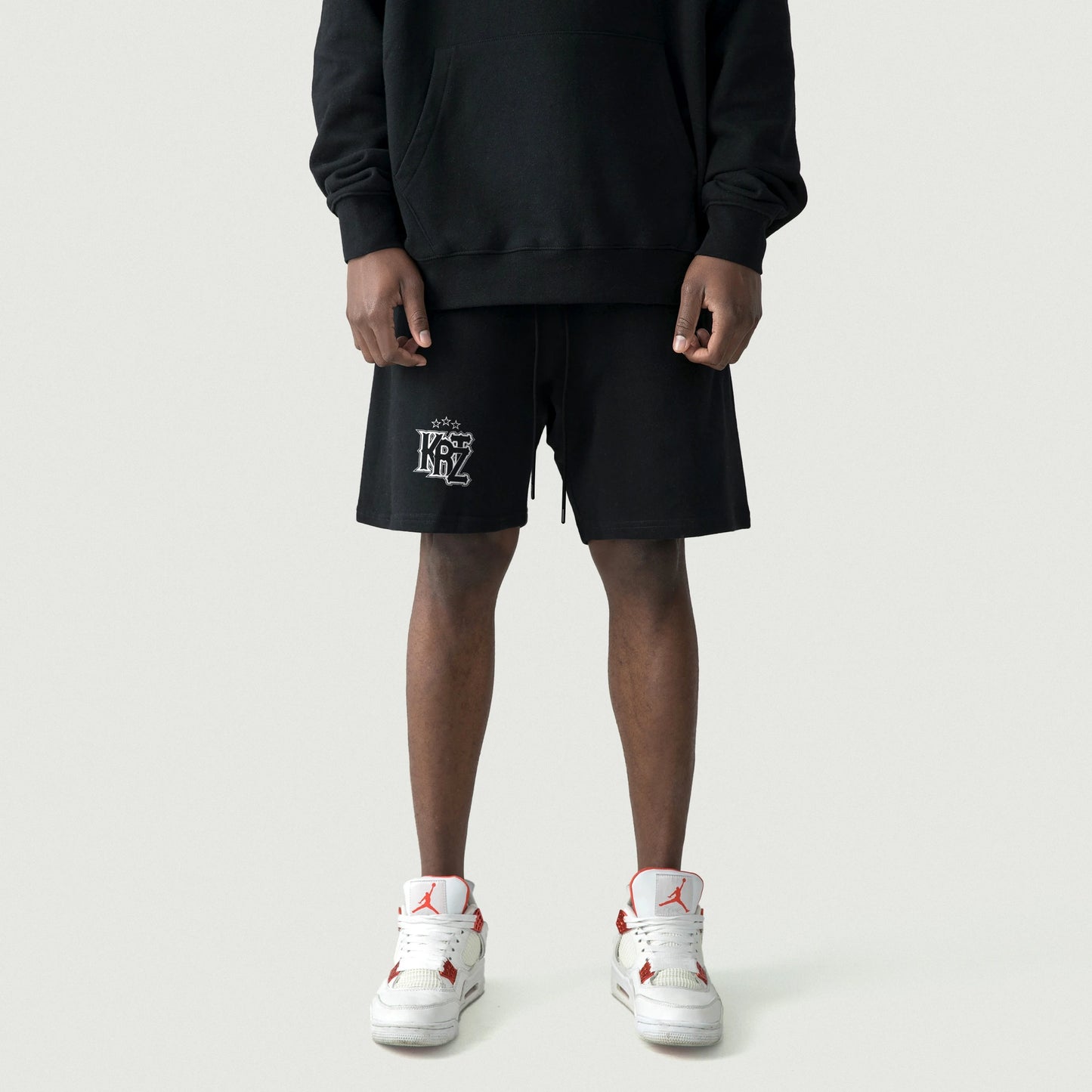 KORTEZ - Short set (Black/White)