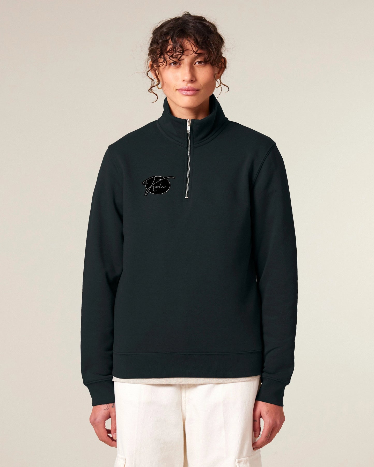 KORTEZ- Signature Half-Zip (Black)