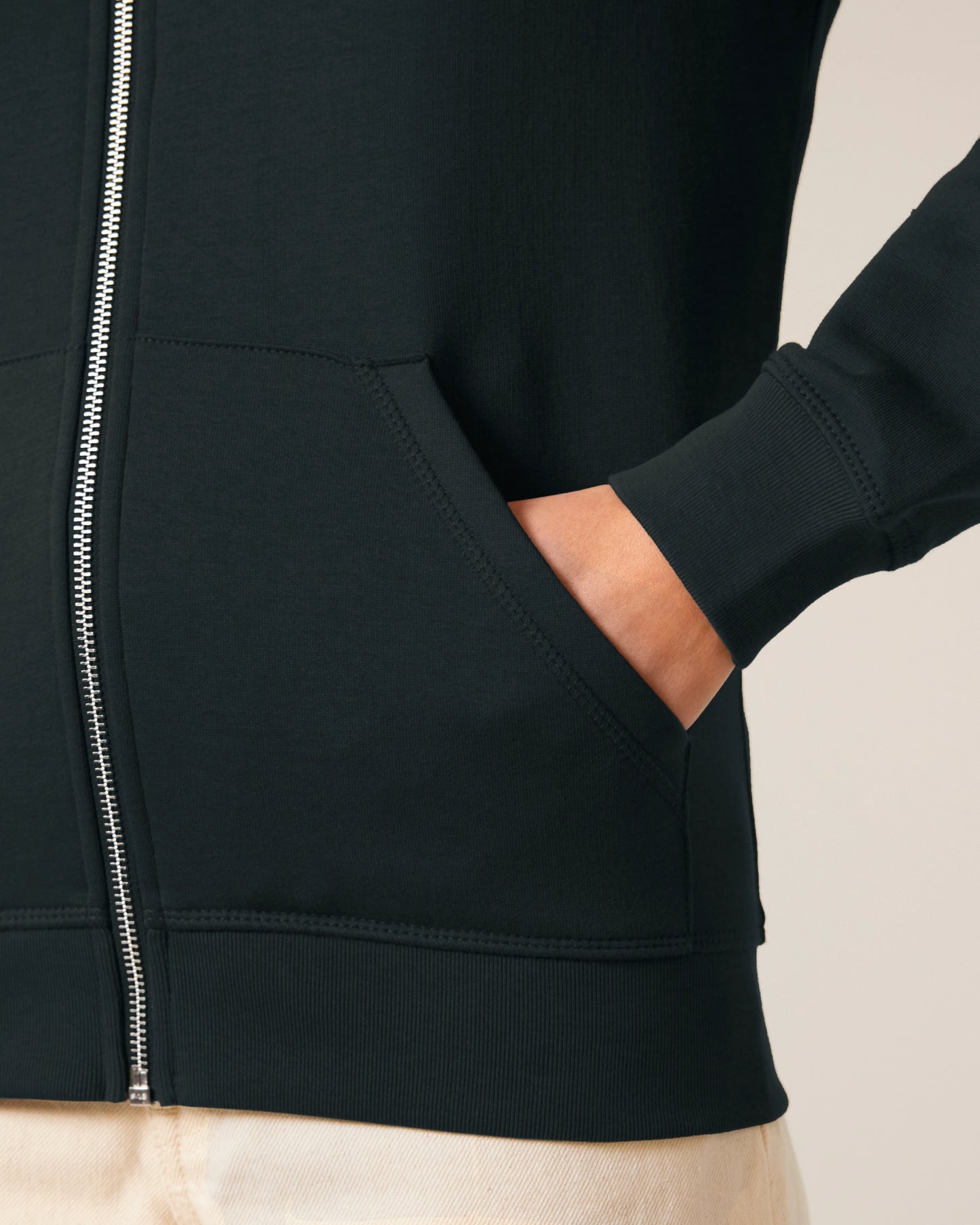 KORTEZ - Signature Zipped Hoodie (Black)