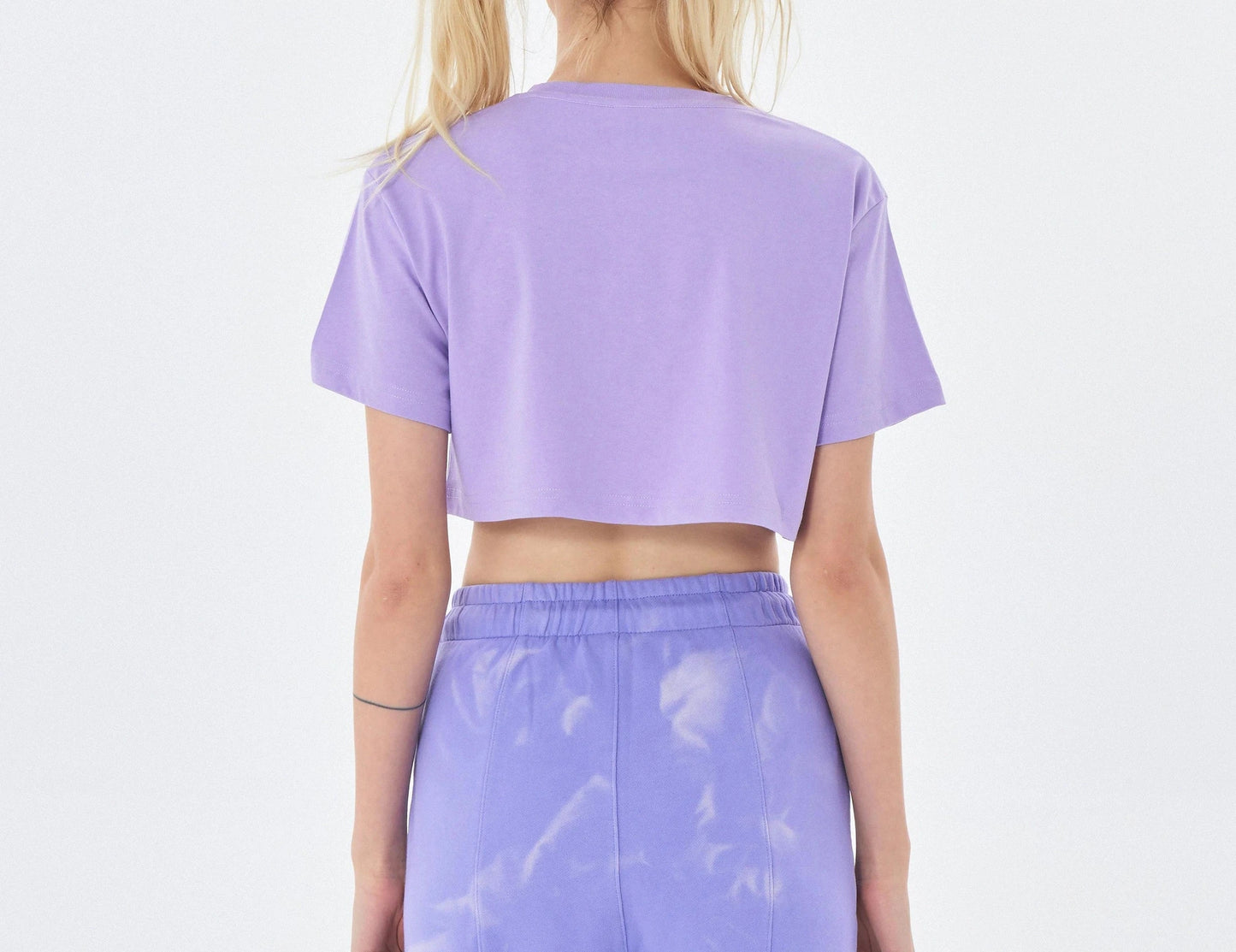 KORTEZ - Women's Crop Top (Lilac)