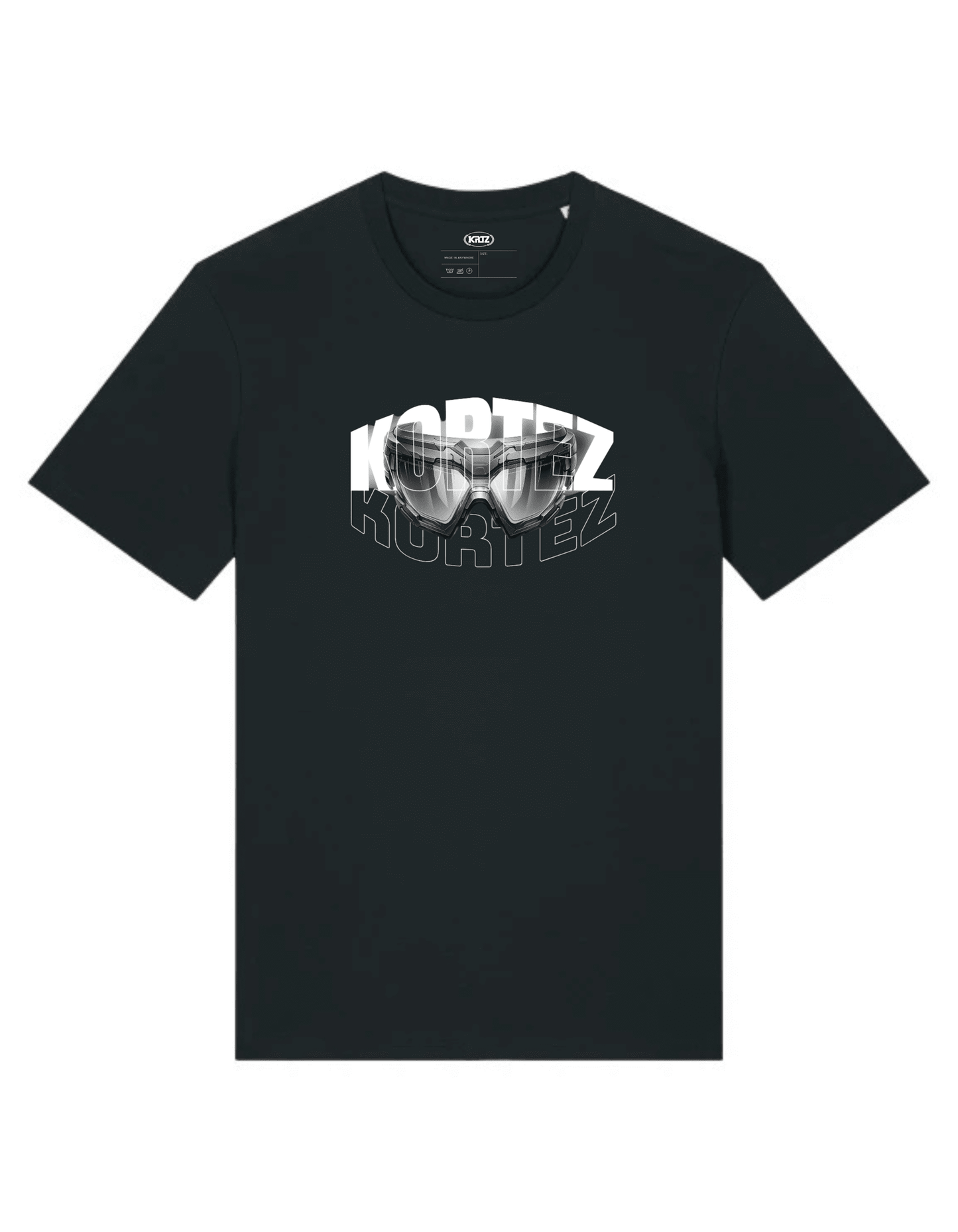 KORTEZ - Nightvision Mask Tee / Black
