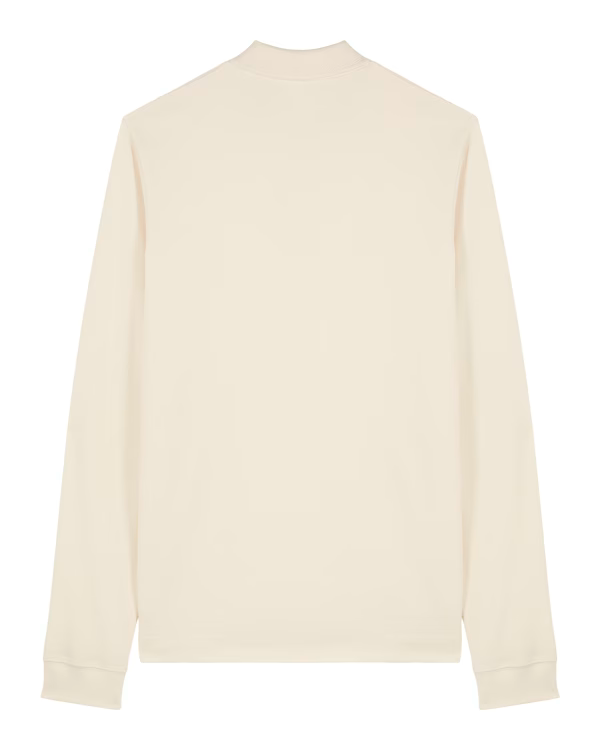 KORTEZ - Monogram Longsleeve Polo / Beige