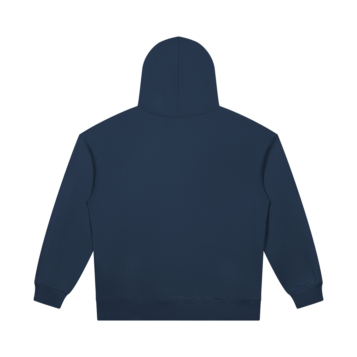 KORTEZ - Heavyweight Pullover Hoodie / Navy Blue
