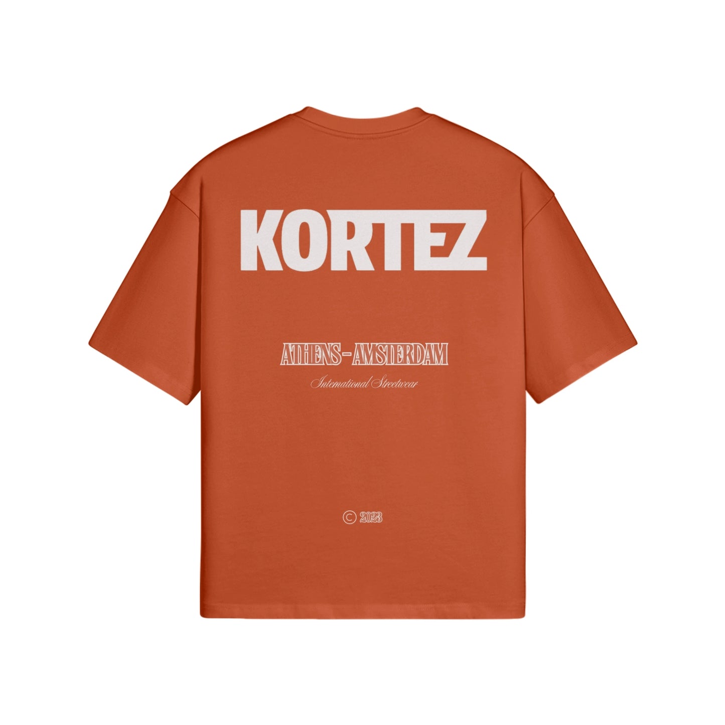 KORTEZ - Boxy T-shirt (Orange)