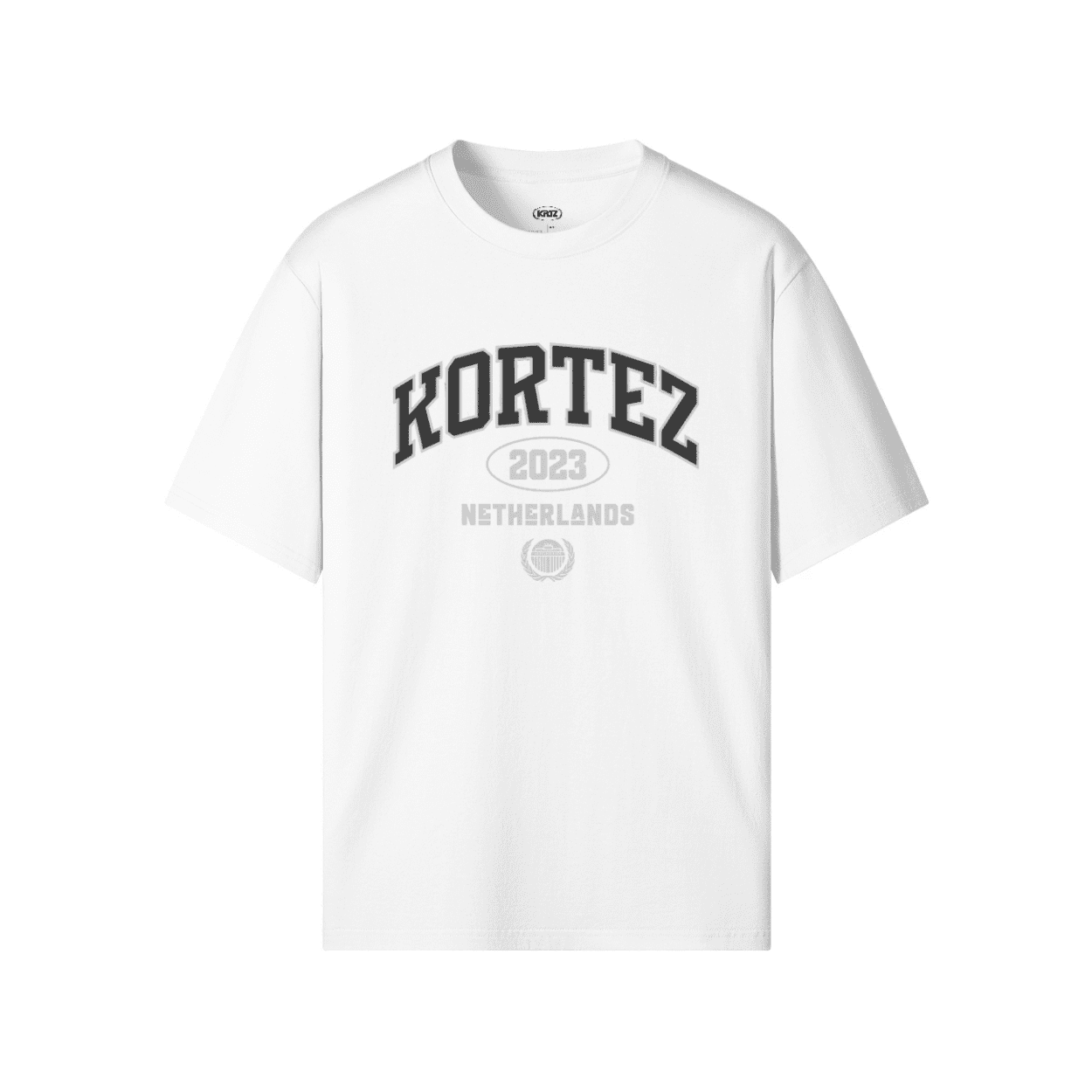 KORTEZ - VARSITY TEE / WHITE