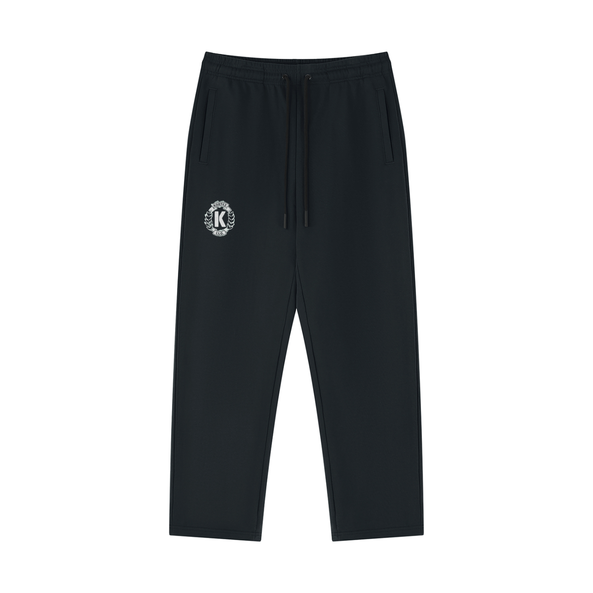 KORTEZ - Straight Leg Sweatpants / Black
