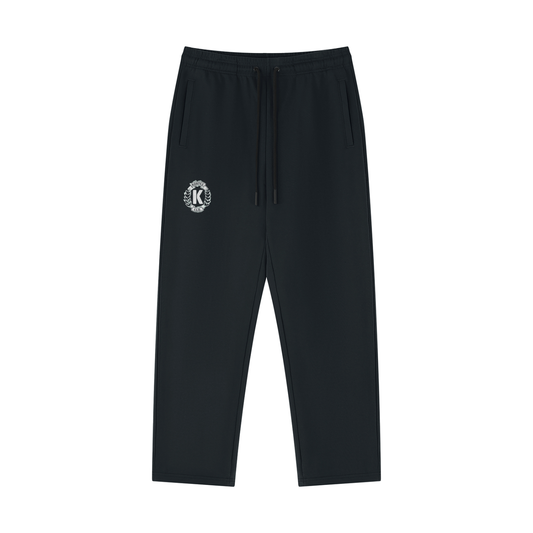 KORTEZ - Straight Leg Sweatpants / Black
