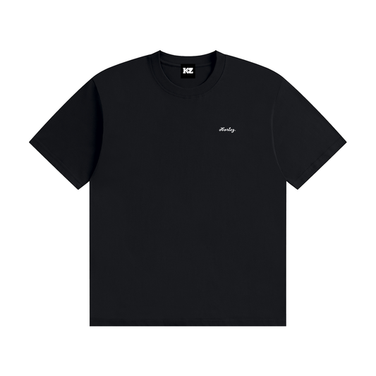 KORTEZ - Seamless Cotton Tee / Black