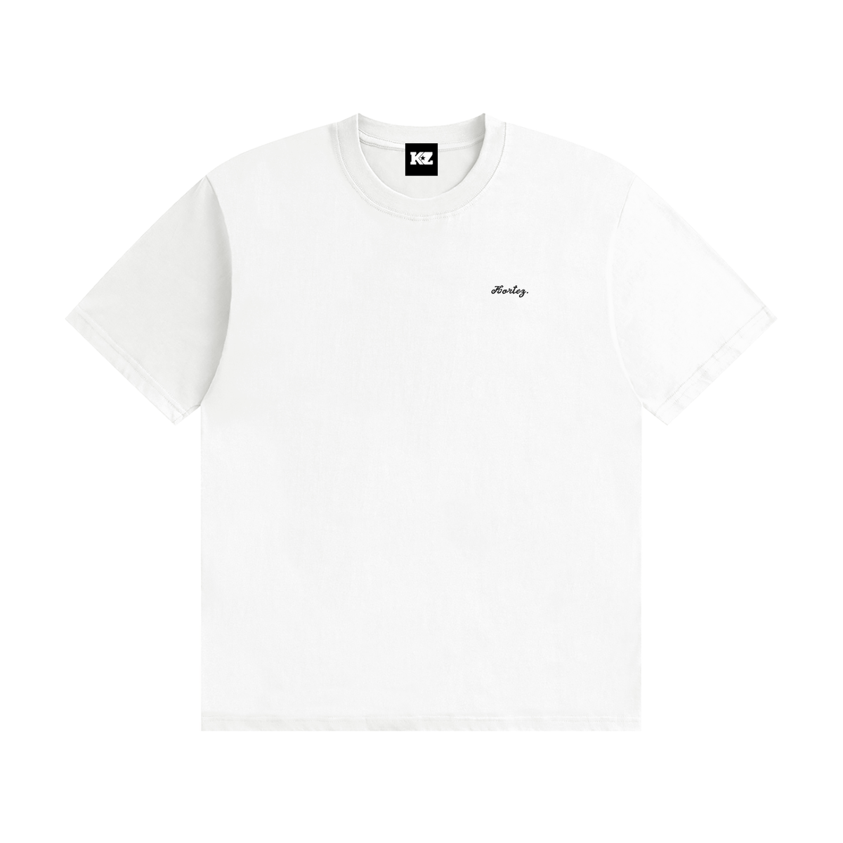 KORTEZ - Seamless Cotton Tee / White