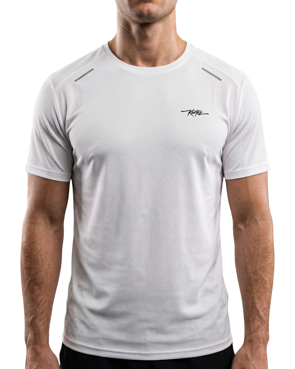 KORTEZ - Essential Lightweight Performance Tee / White