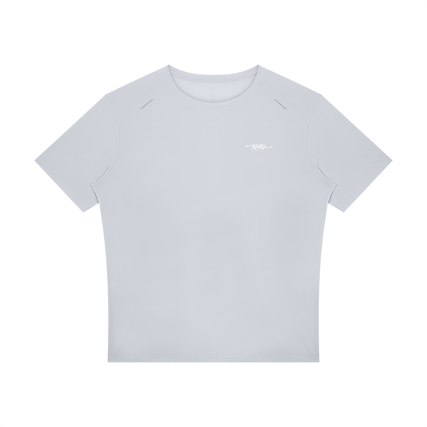 KORTEZ - Essential Lightweight Performance Tee / Light Gray