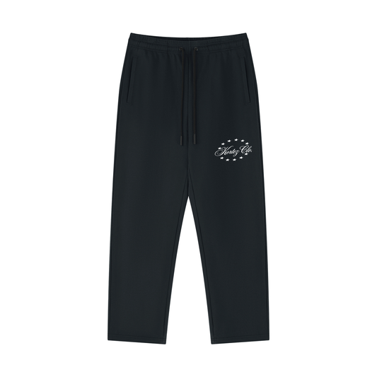 KORTEZ - Straight Leg Sweatpants / Black