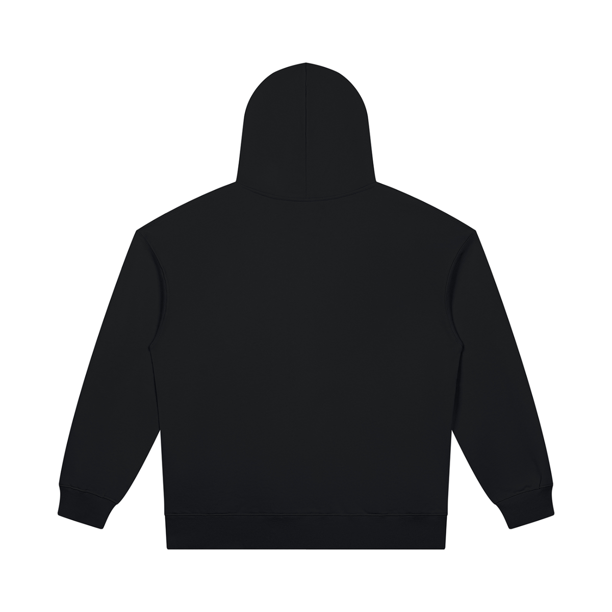 KORTEZ - Heavyweight Pullover Hoodie / Black