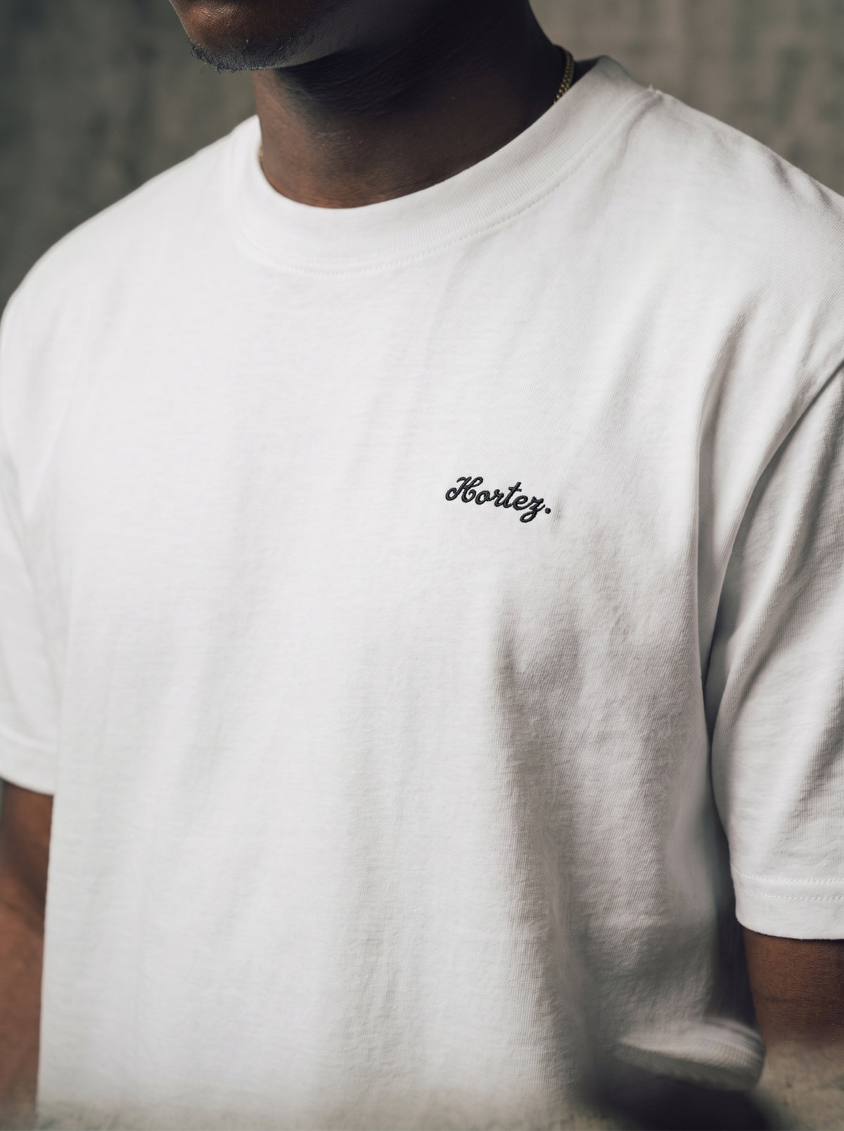 KORTEZ - Seamless Cotton Tee / White