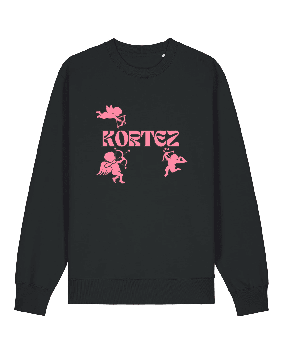 KORTEZ - Arrowed by Cupid Sweater (Black Pink)