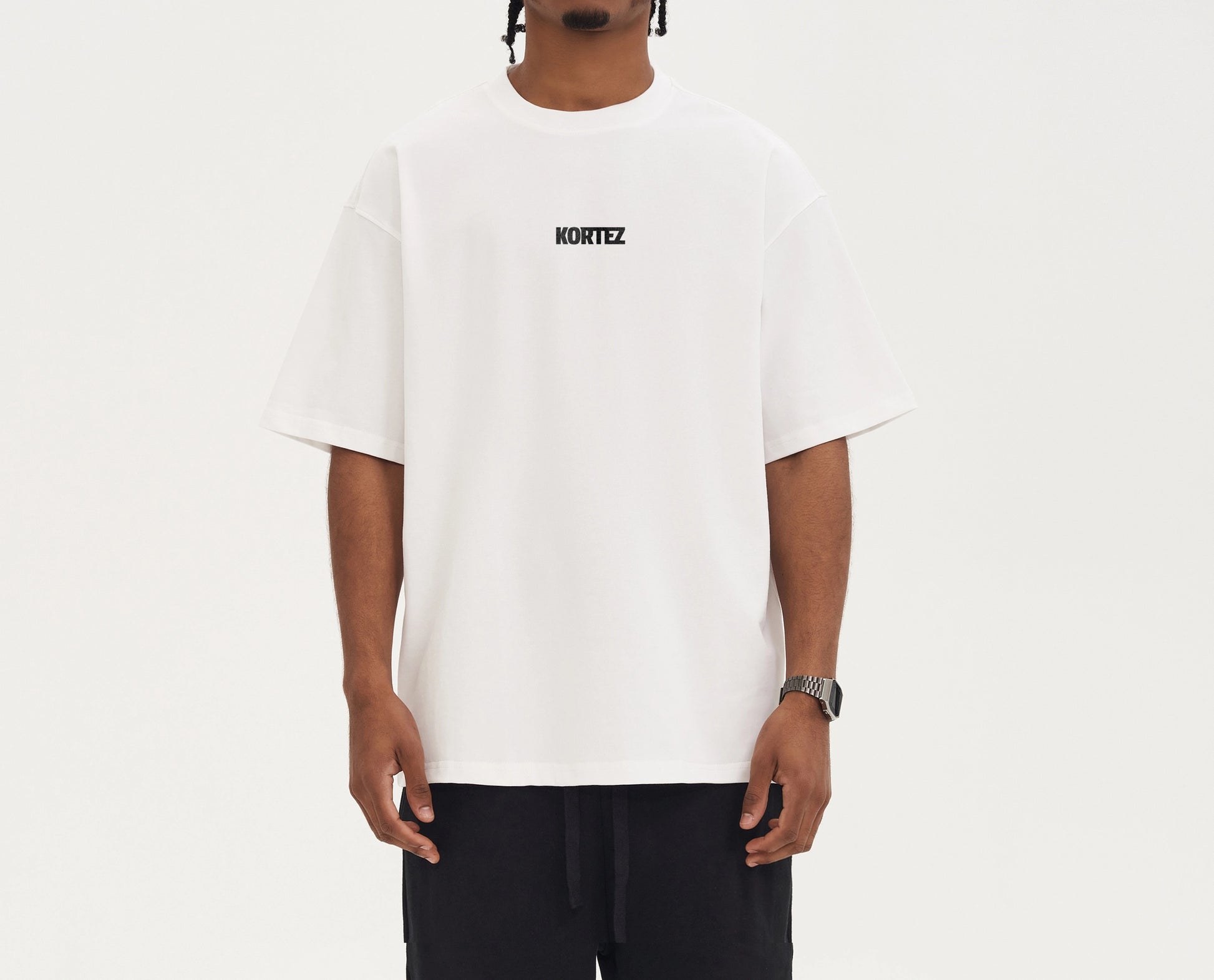 KORTEZ - Boxy T-shirt (White)