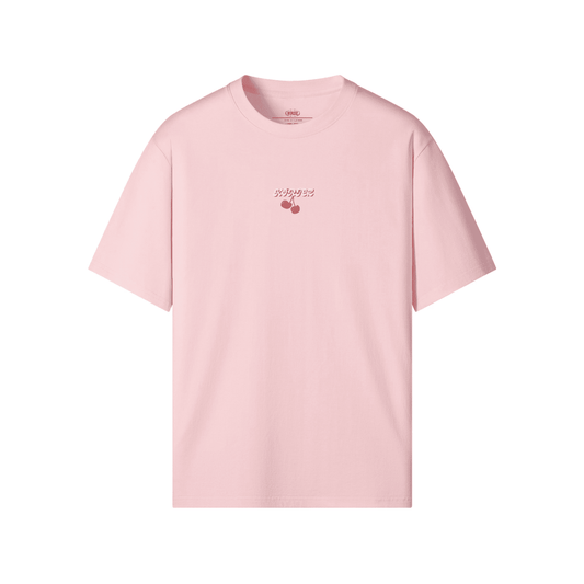 KORTEZ - CHERRY GRAPHIC TEE / PINK