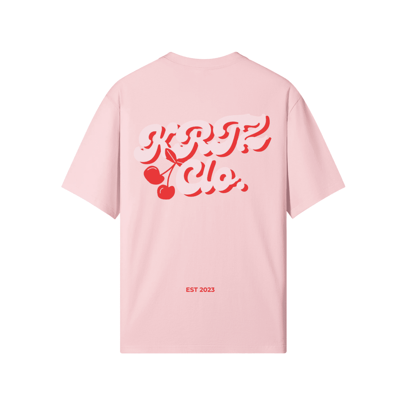 KORTEZ - CHERRY GRAPHIC TEE / PINK