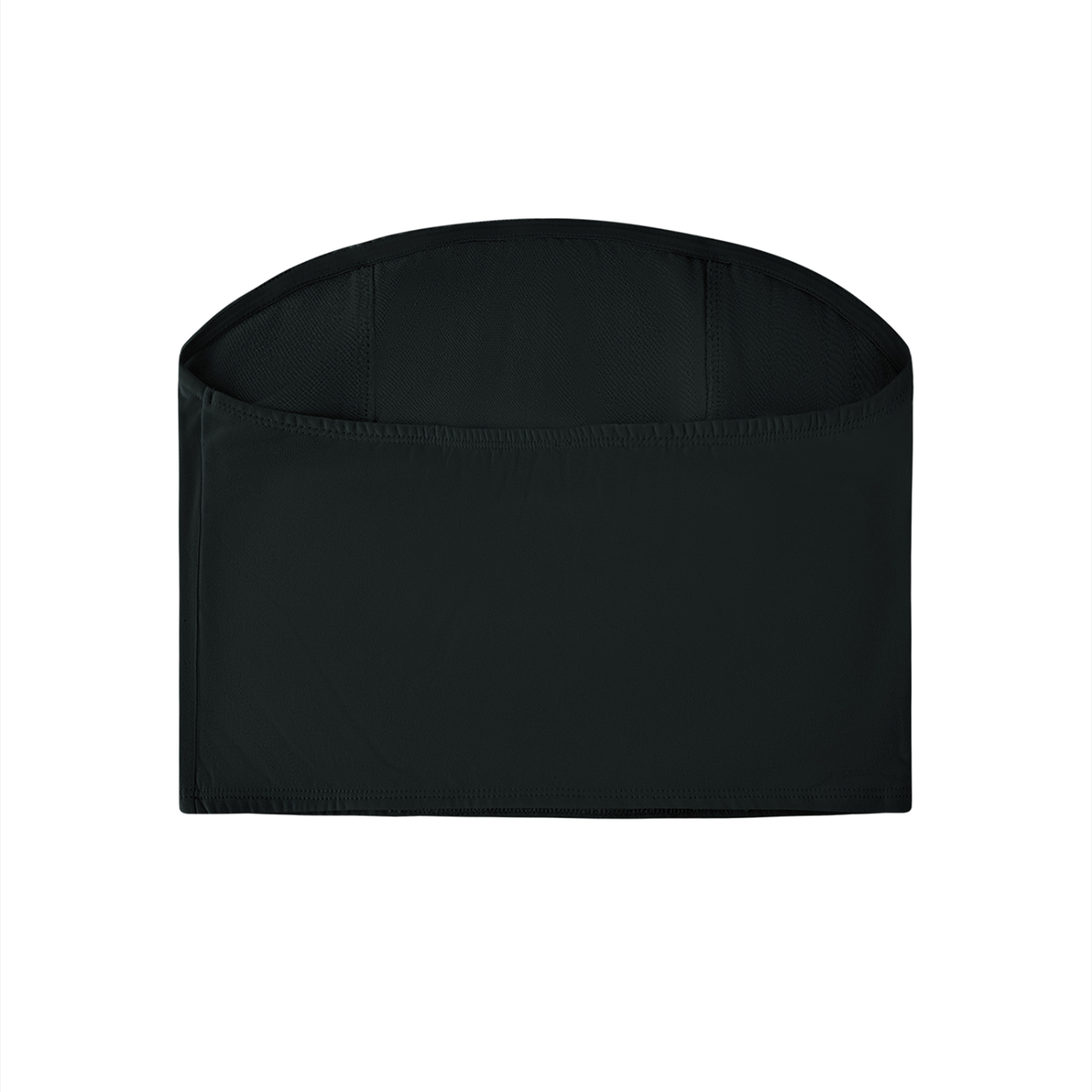 KORTEZ - Cropped Tube Top / Black