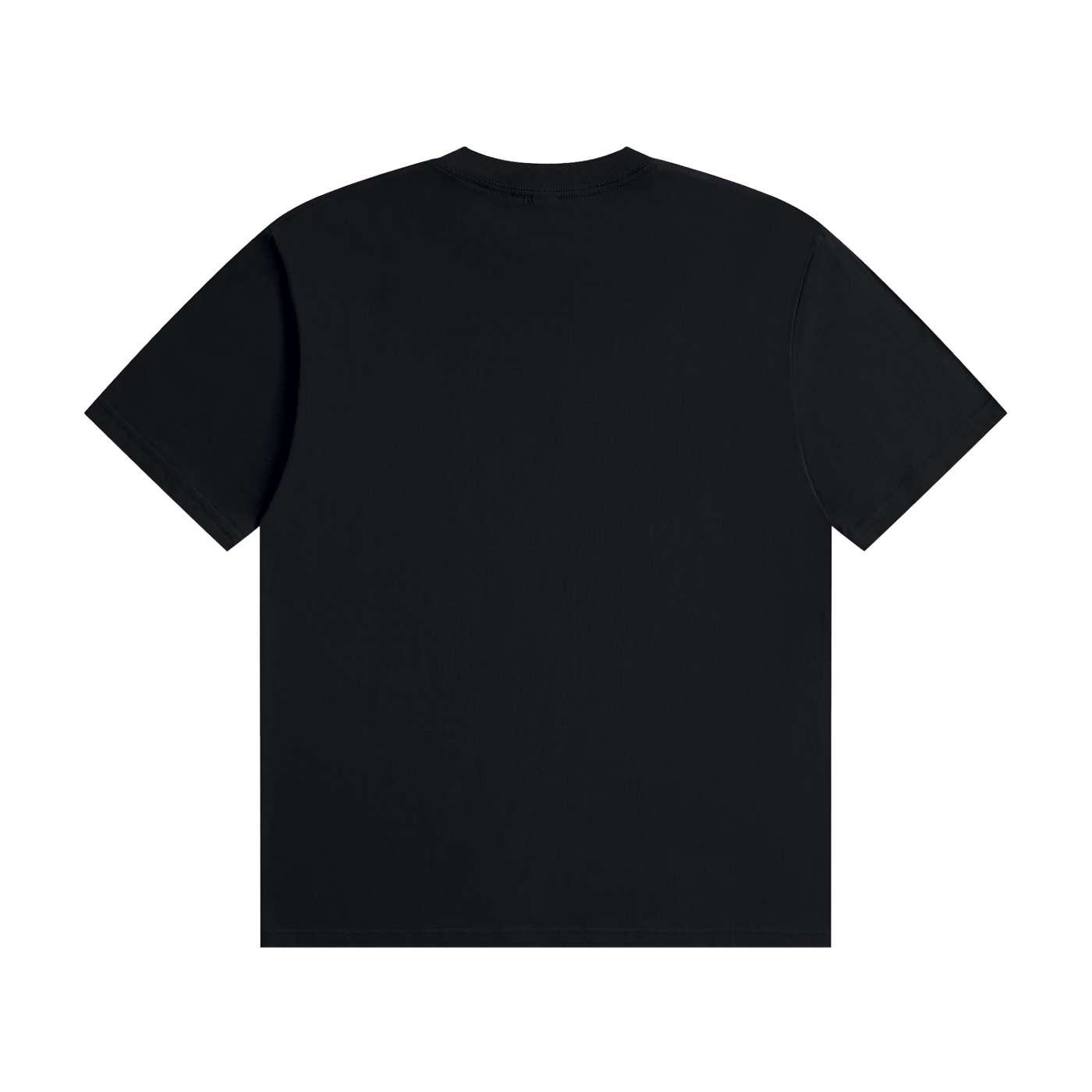 KORTEZ - Distressed Stamp Heavyweight Tee / Black