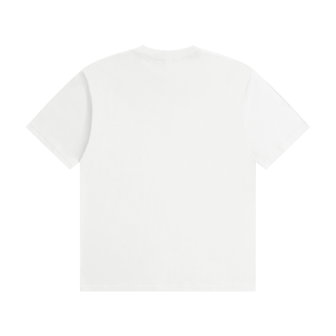 KORTEZ - Distressed Stamp Heavyweight Tee / White