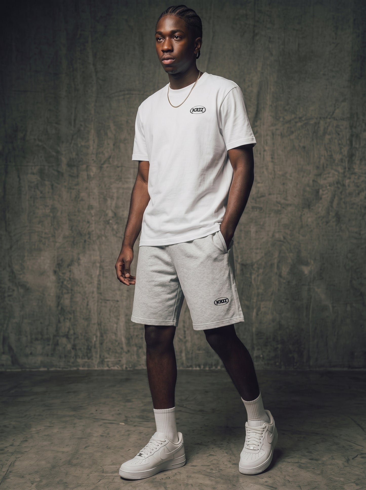 KORTEZ - Essential Heavyweight Tee / White