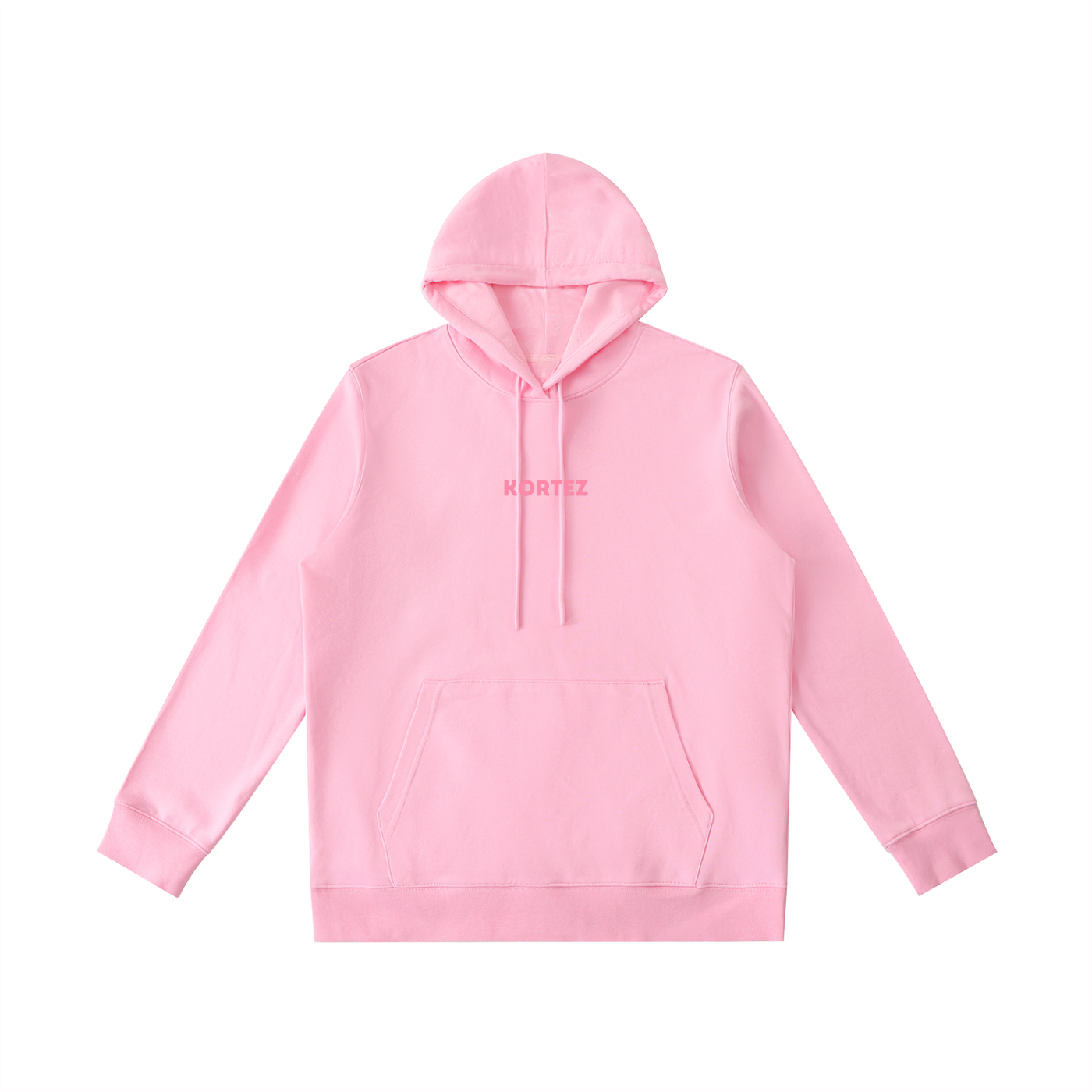 KORTEZ - Essential Hoodie / Baby Pink