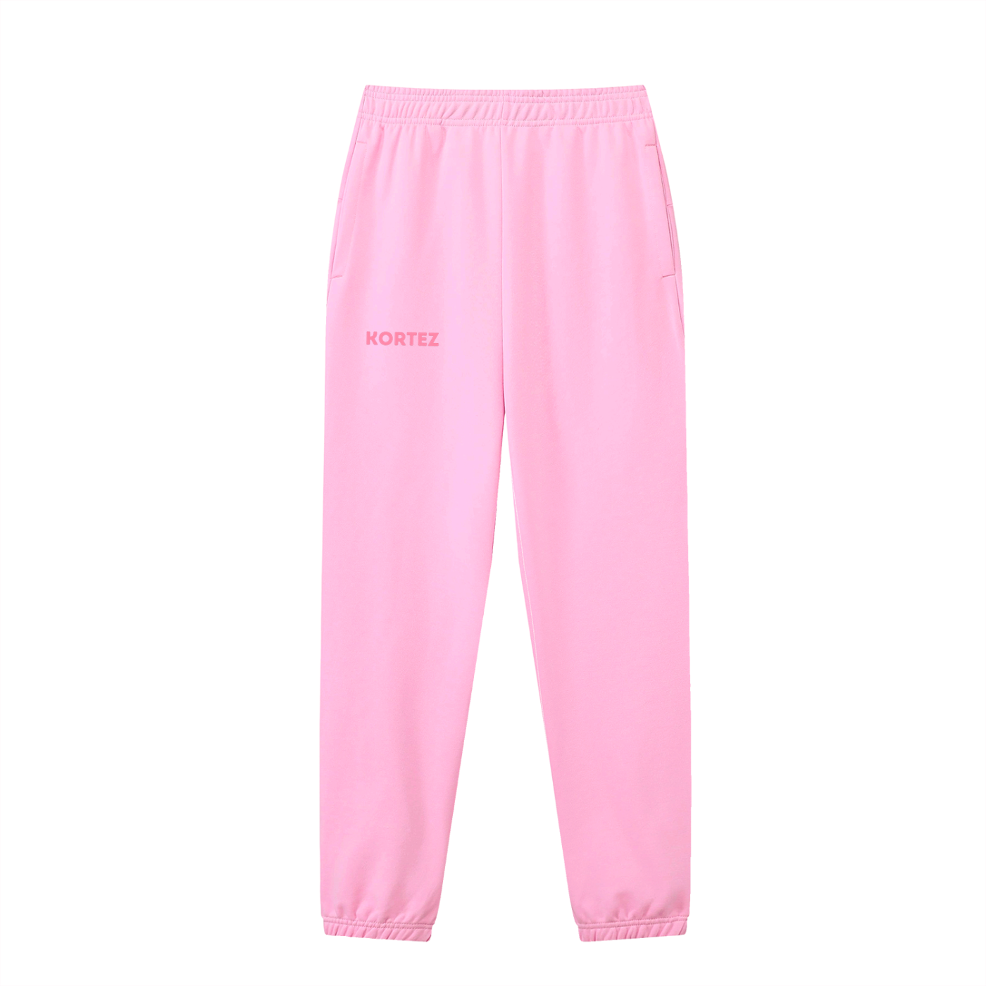 KORTEZ - Essential Joggers / Baby Pink