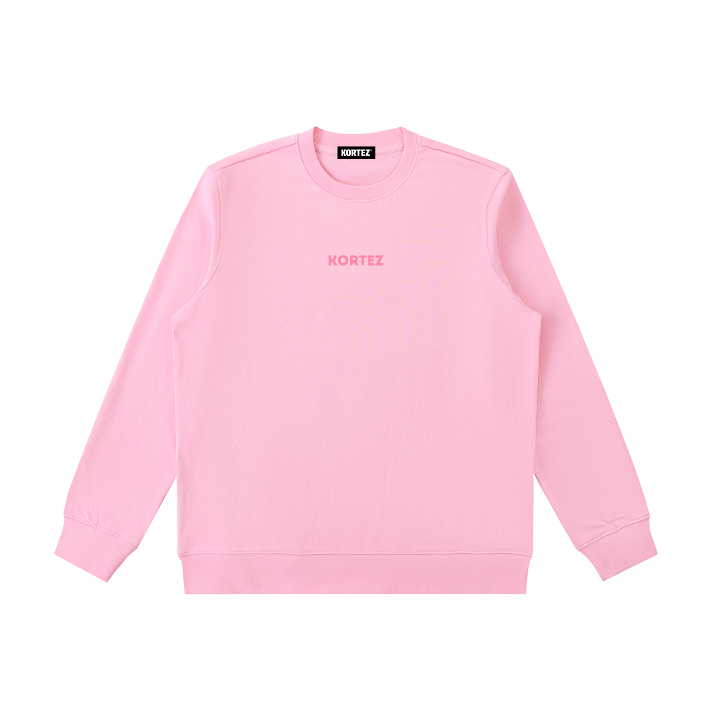 KORTEZ - Essential Sweatshirt / Baby Pink