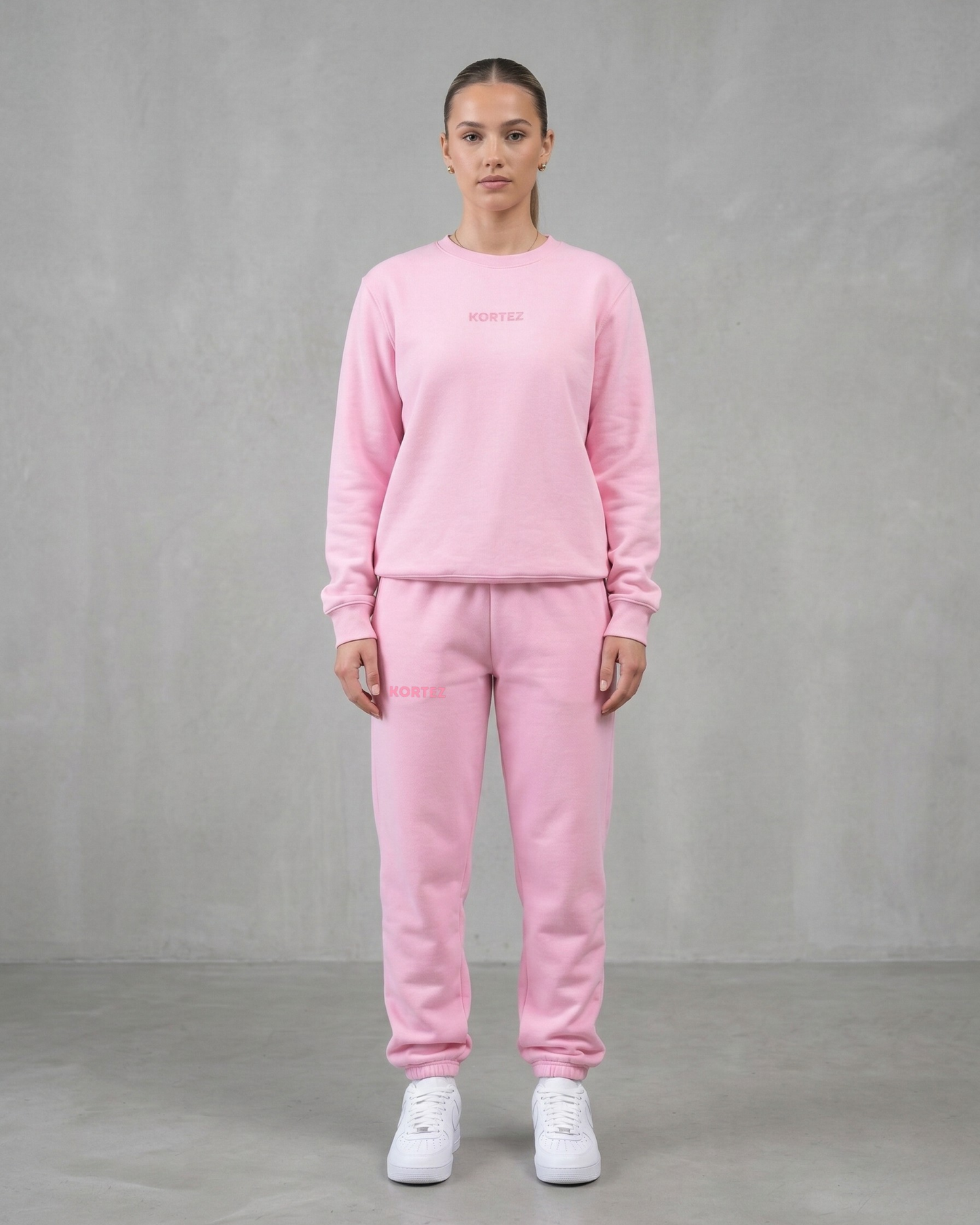 KORTEZ - Essential Sweatshirt / Baby Pink