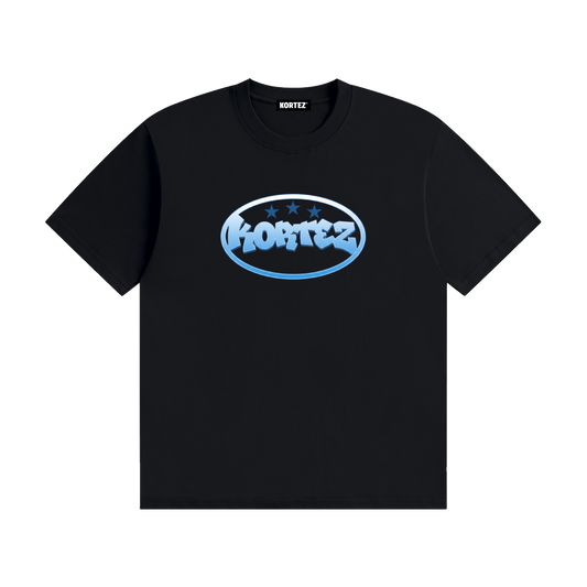 KORTEZ - Frost Star Bubble Heavyweight Tee / Black