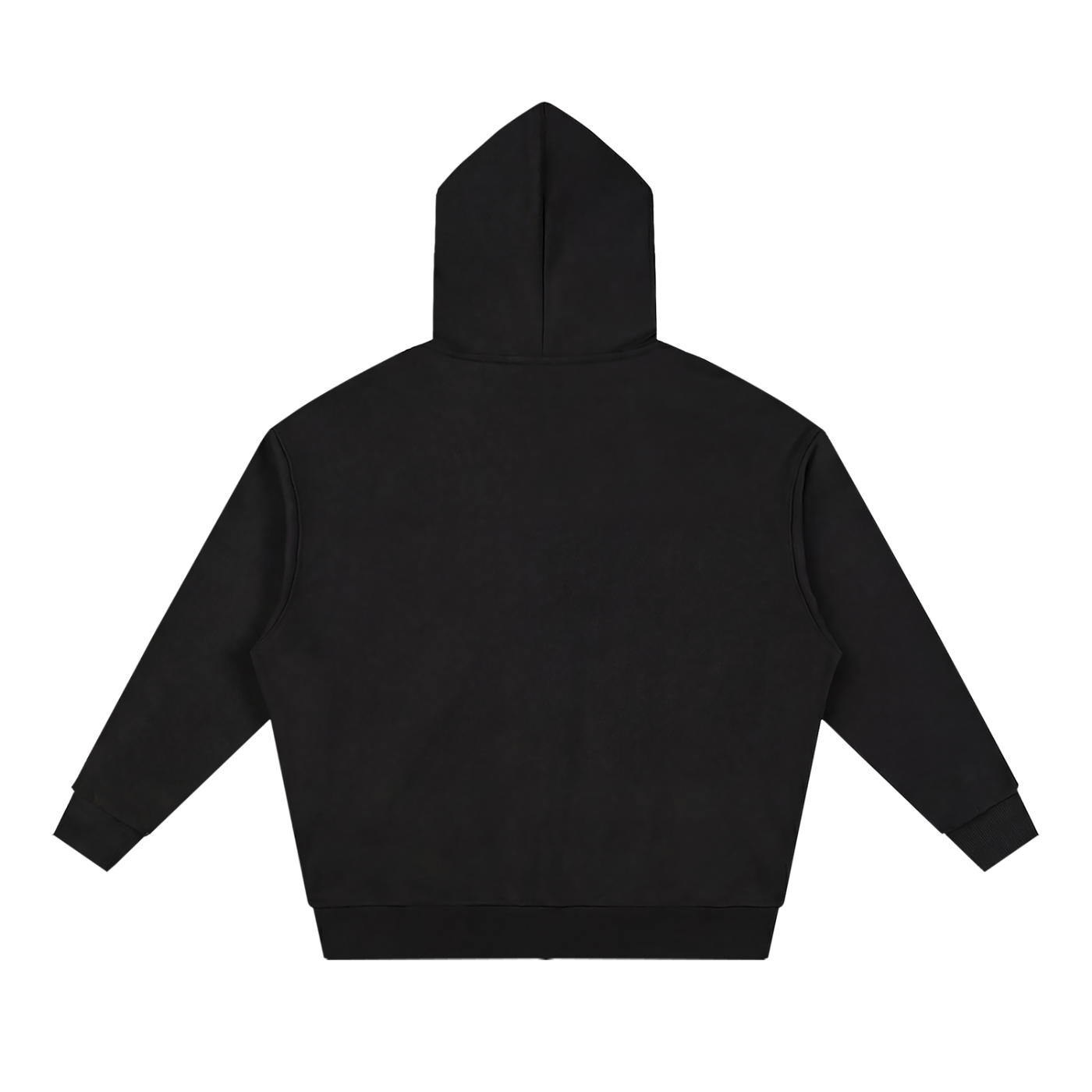KORTEZ - Full Zip Hoodie / Black