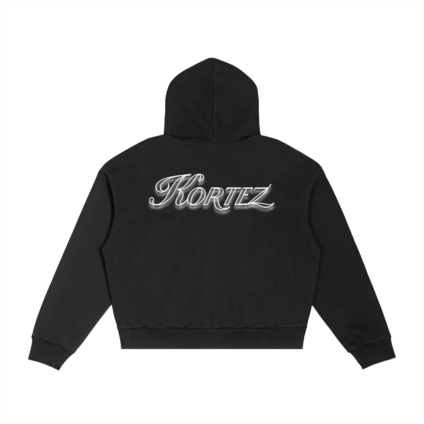 KORTEZ – Heritage Zip Hoodie / Black