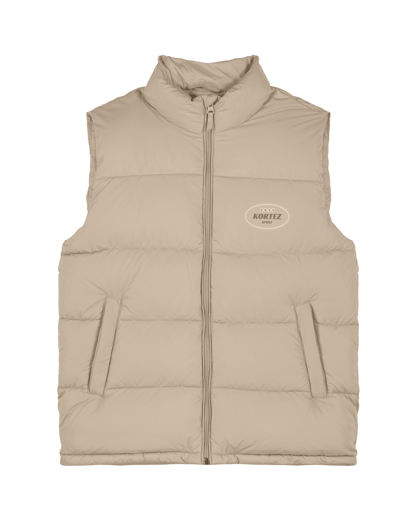 KORTEZ - Legacy Puffer Gilet (Beige)