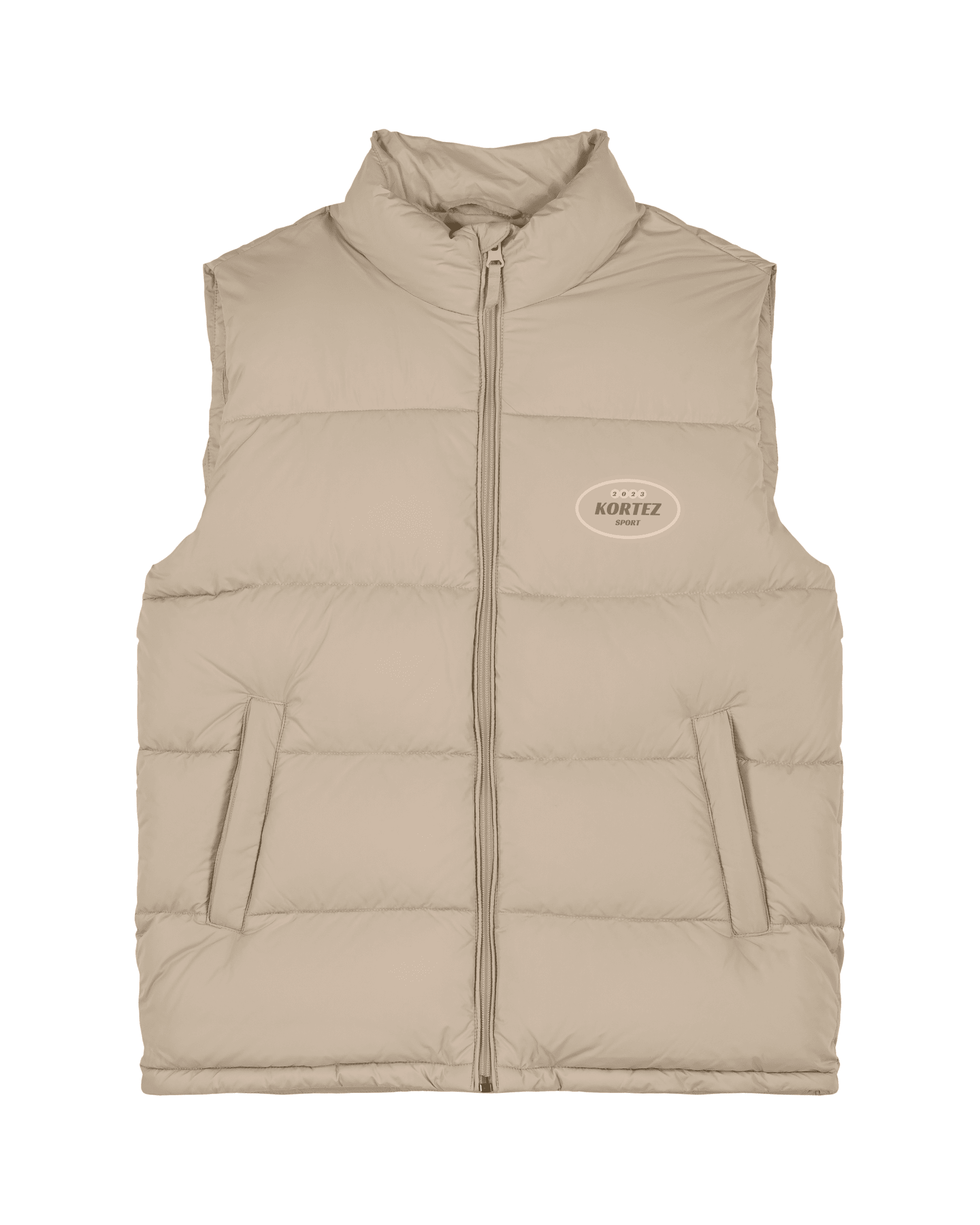 KORTEZ - Legacy Puffer Gilet (Beige)