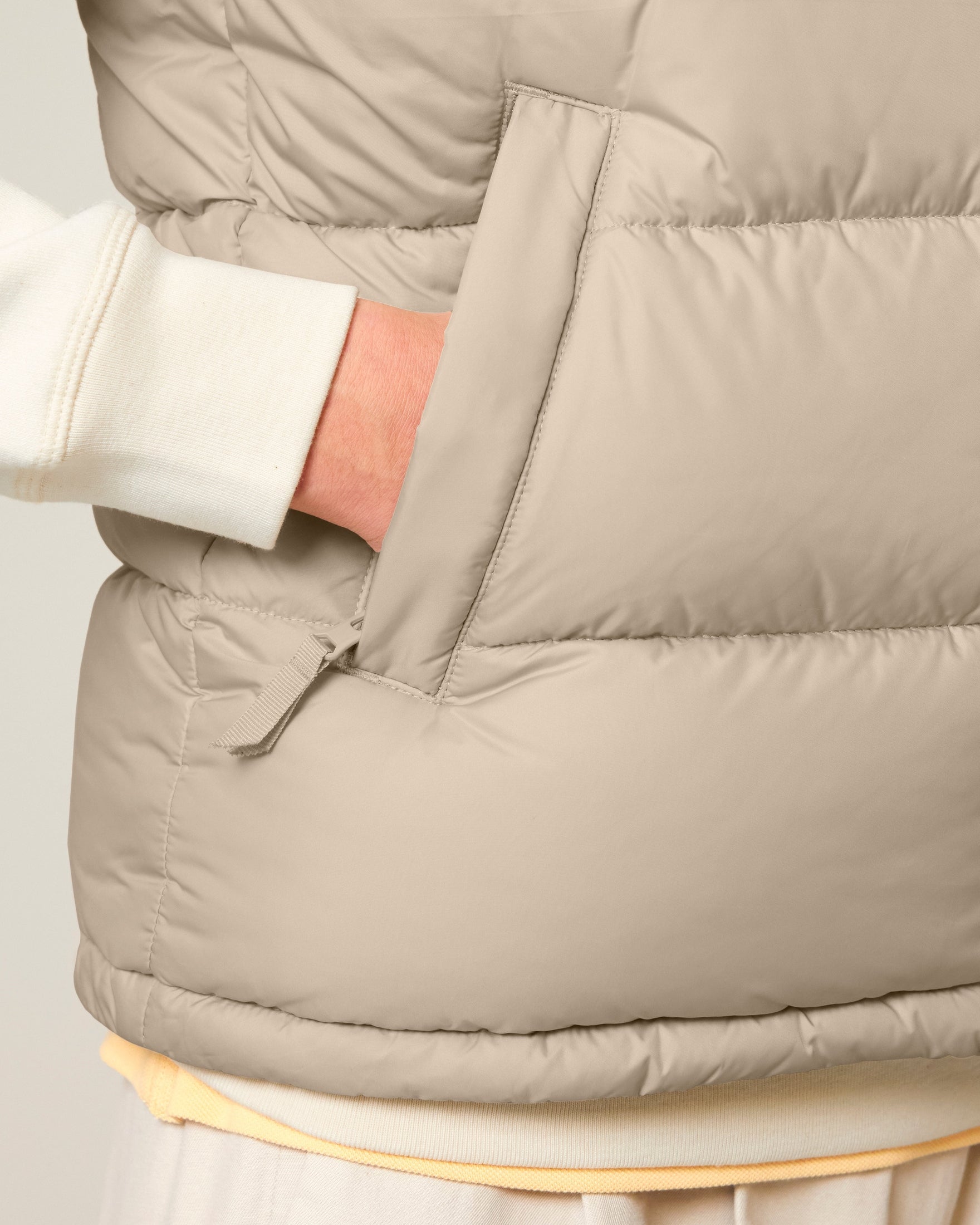 KORTEZ - Legacy Puffer Gilet (Beige)