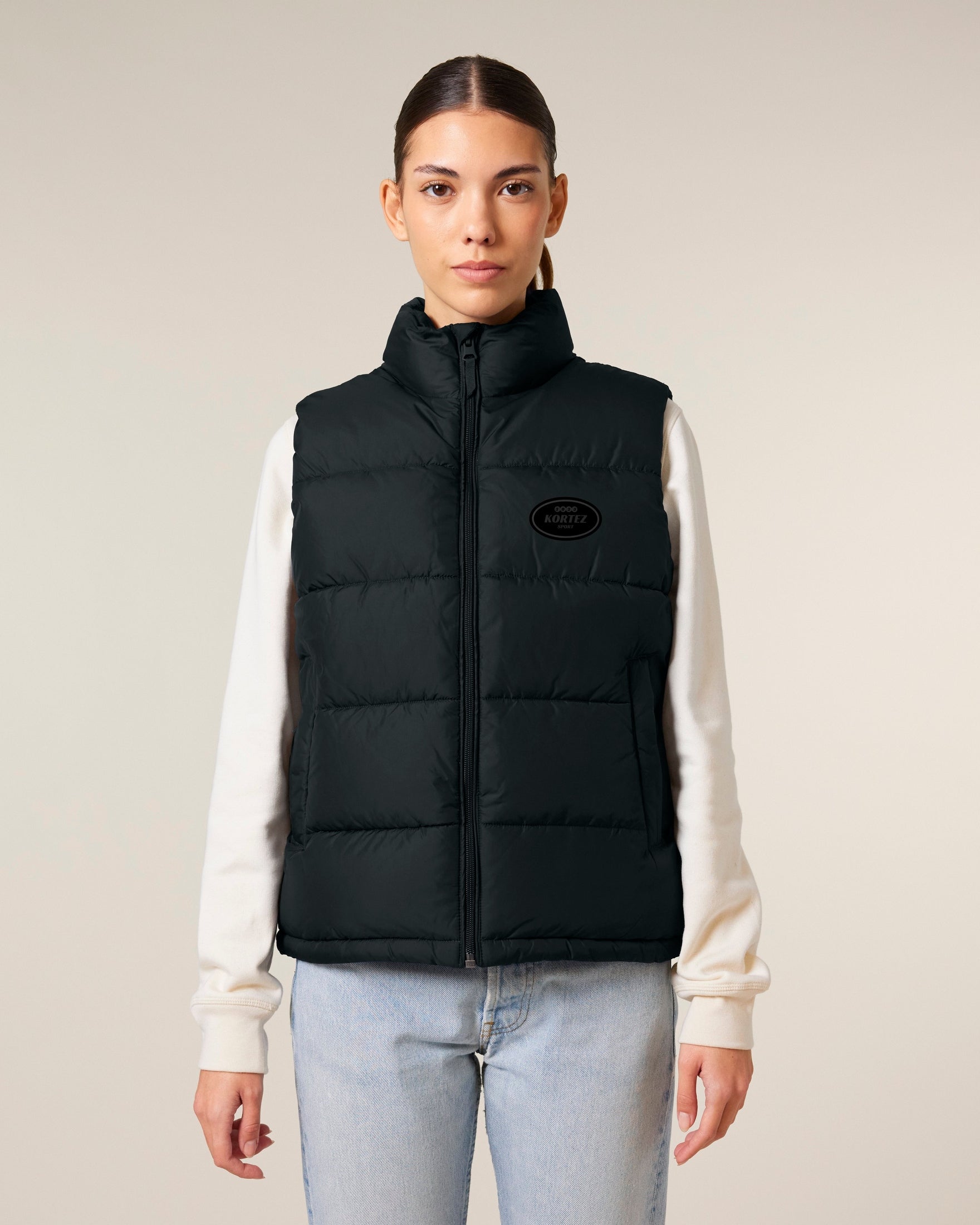 KORTEZ - Legacy Puffer Gilet (Black)