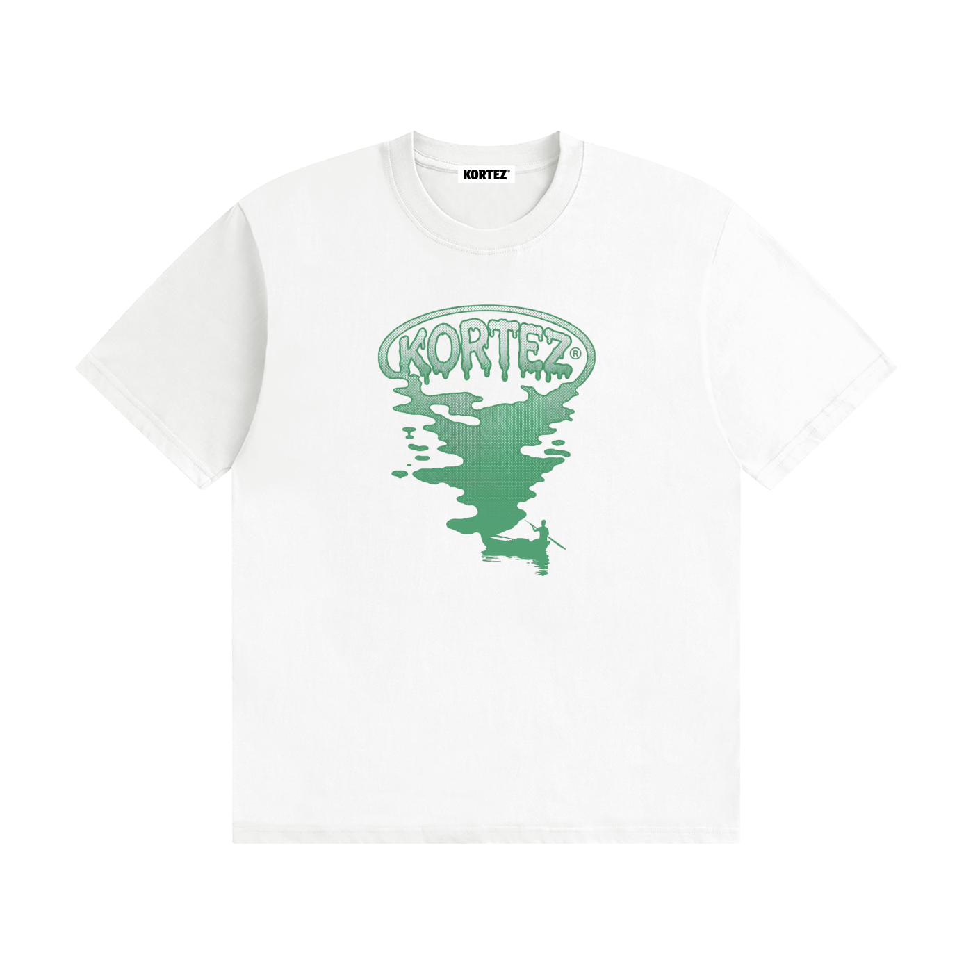 KORTEZ - Monsoon Drift Heavyweight Tee / White