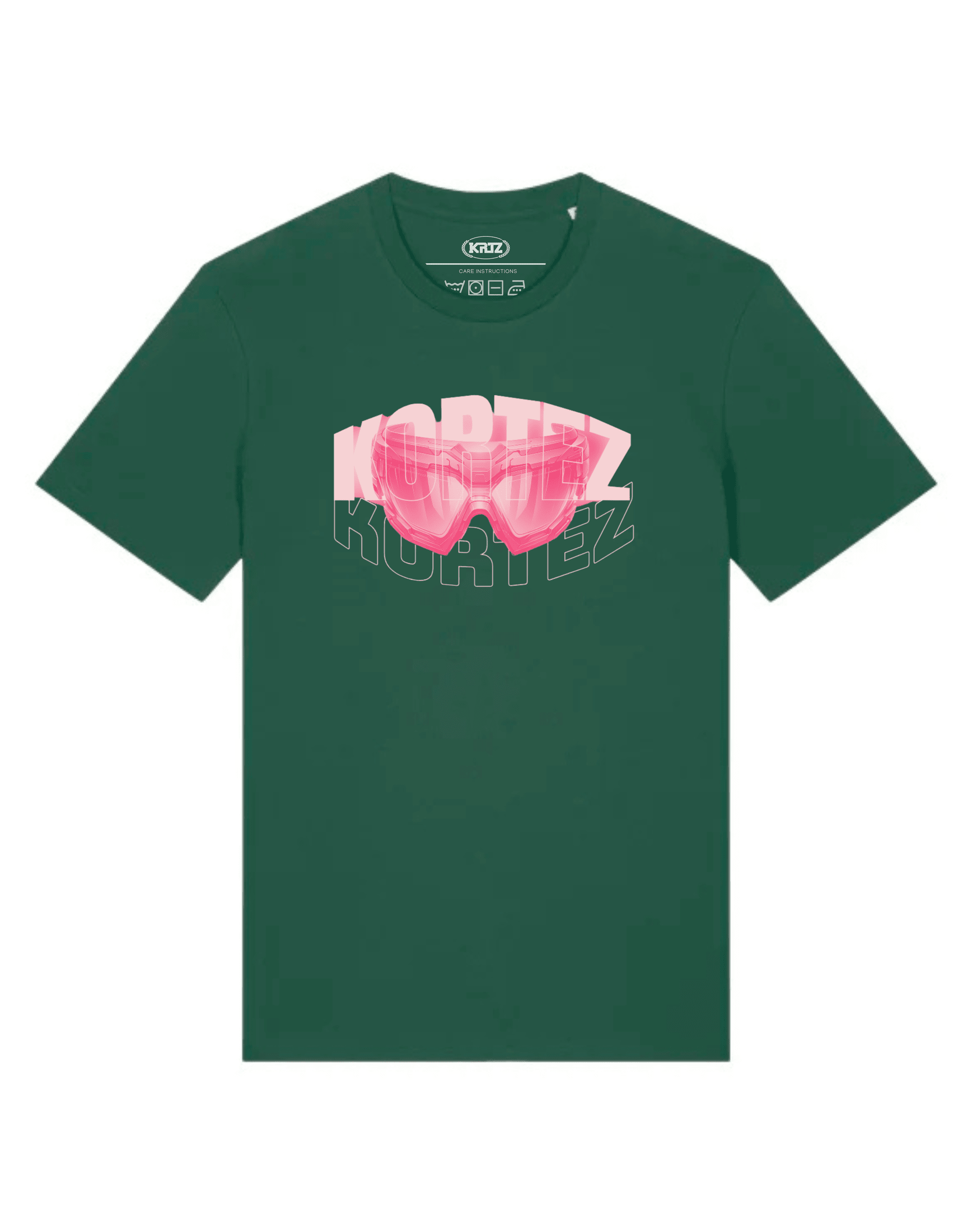 KORTEZ - Nightvision Mask Tee / Eden Green