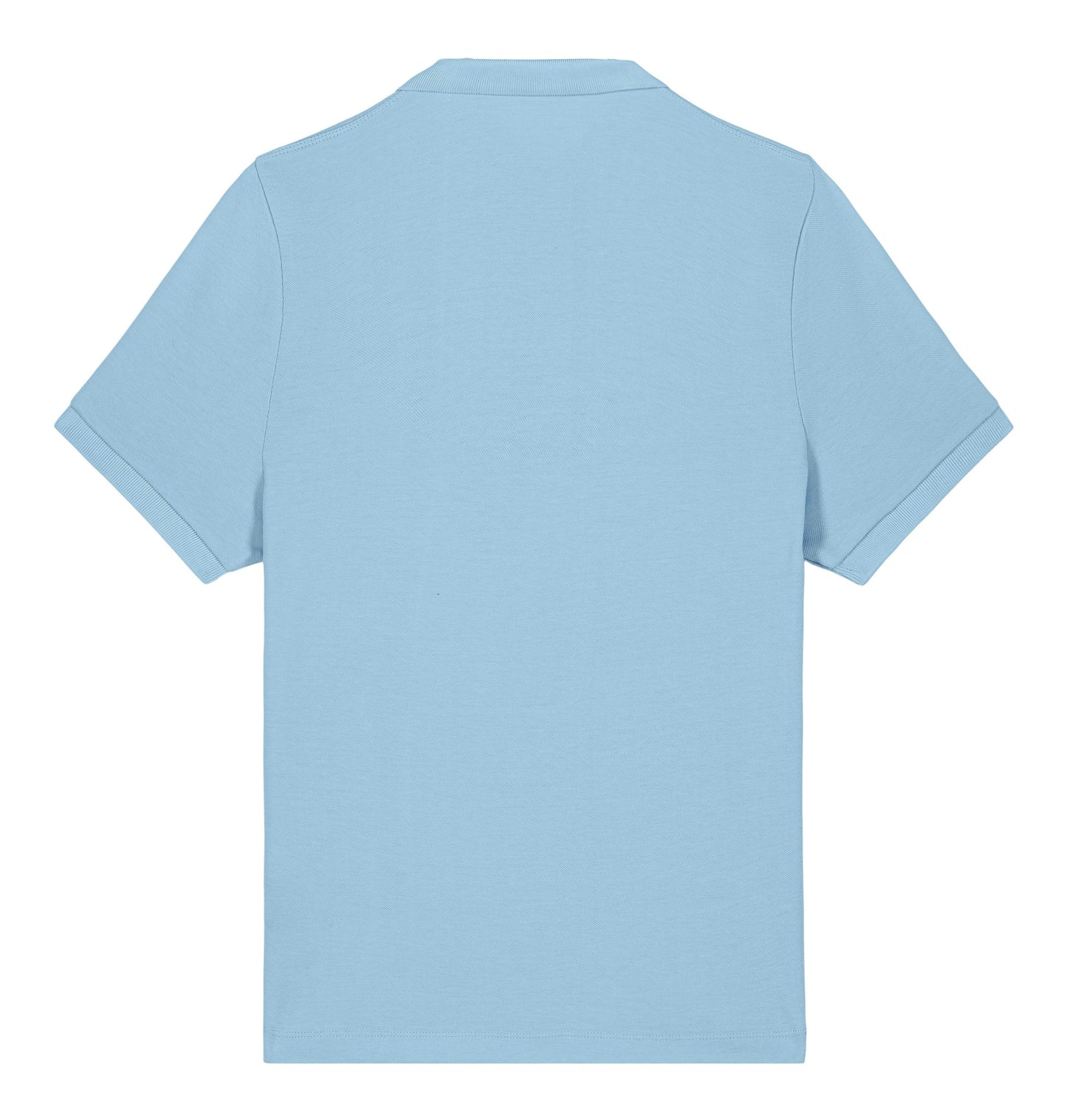 KORTEZ - Old School Badge Polo / Sky Blue