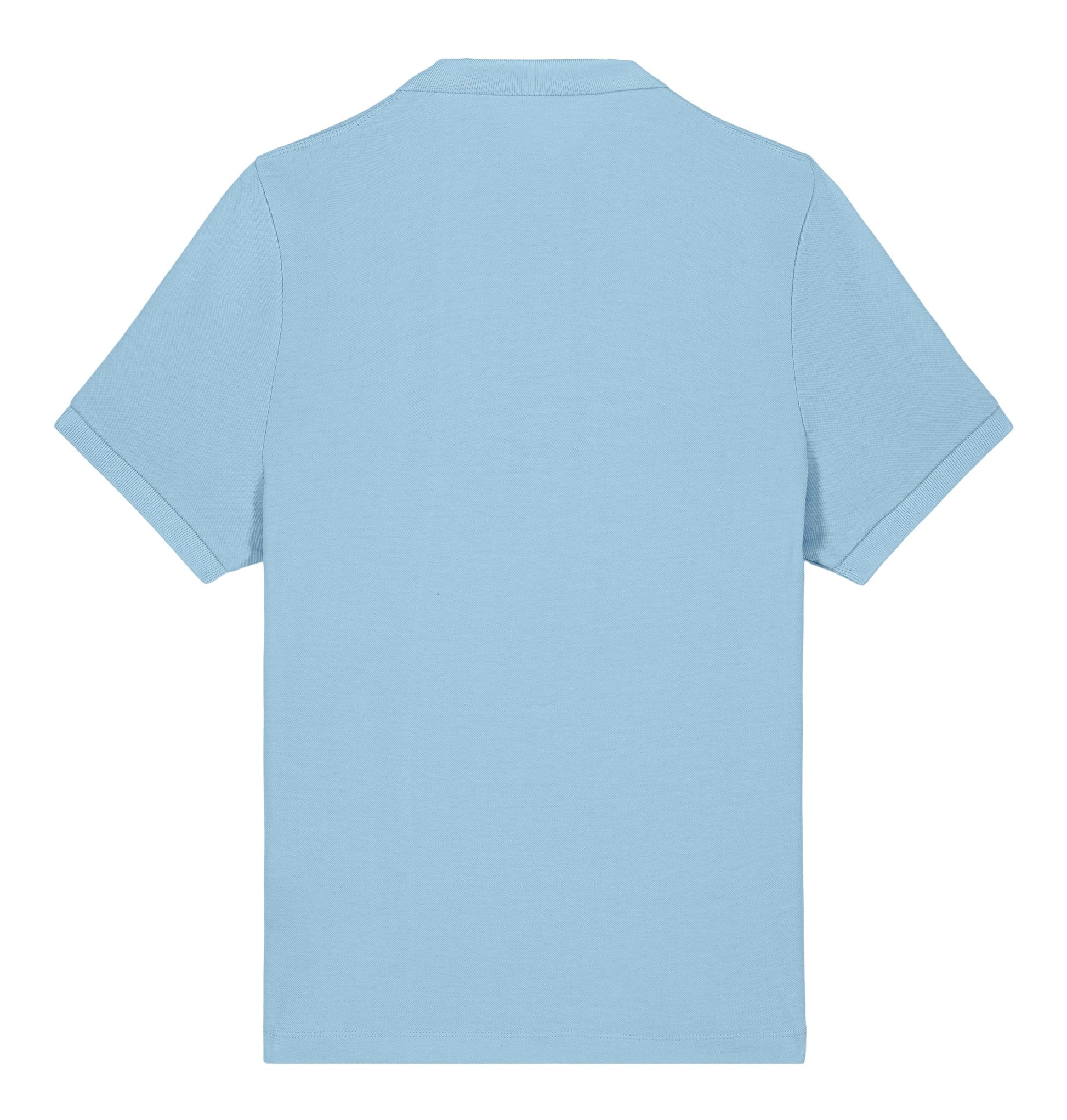 KORTEZ - Old School Badge Polo / Sky Blue