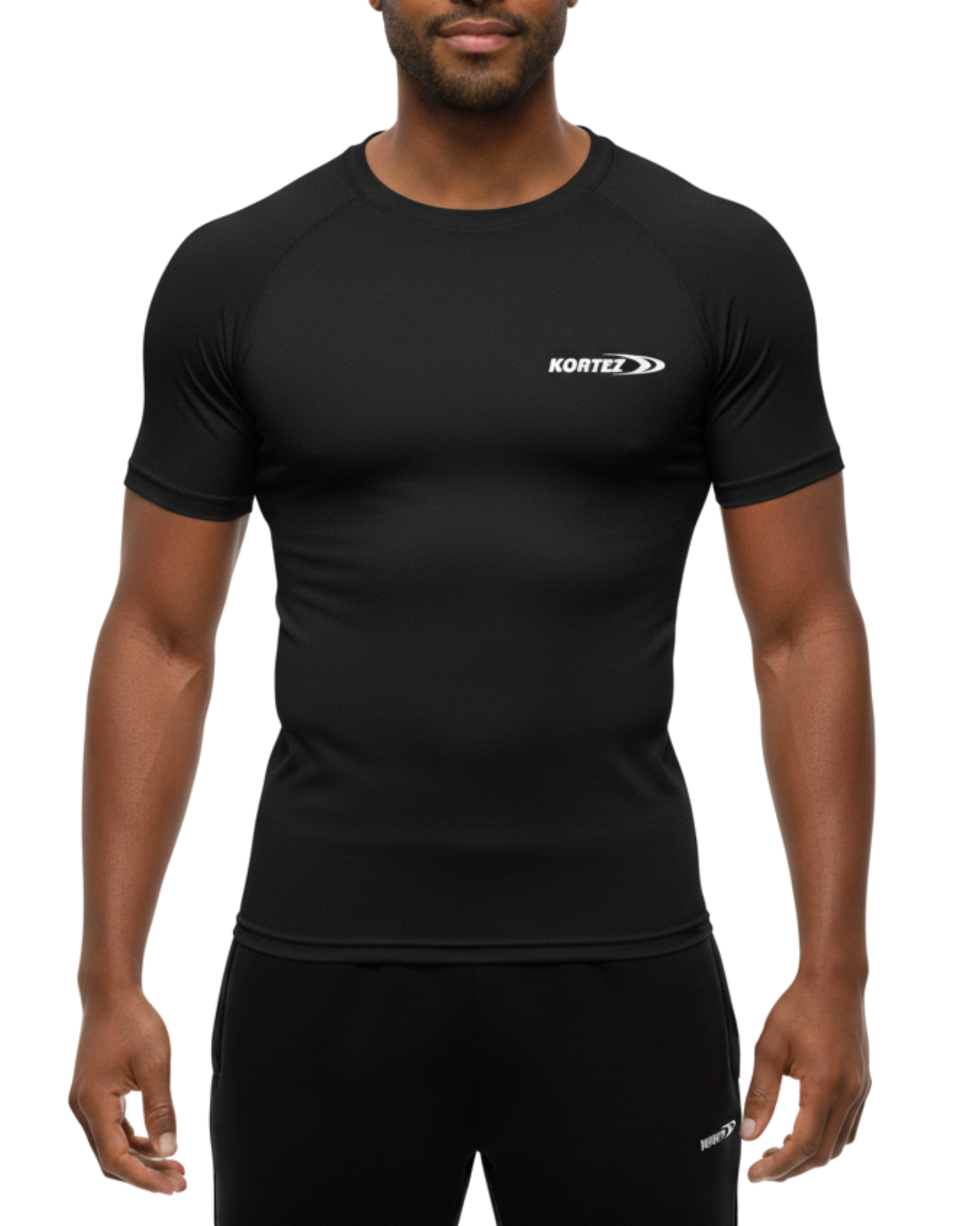 KORTEZ - Performance T-Shirt / Black