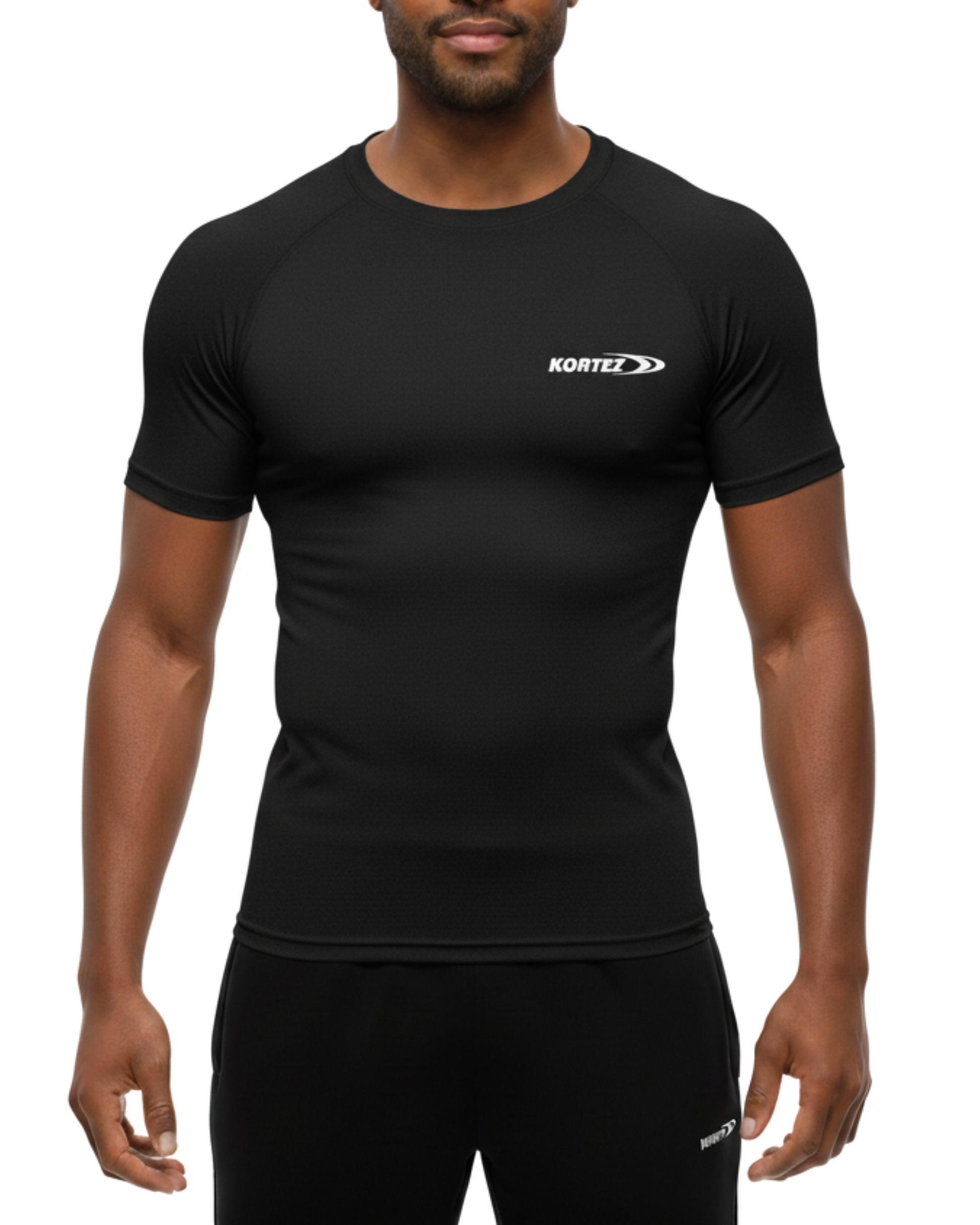 KORTEZ - Performance T-Shirt / Black