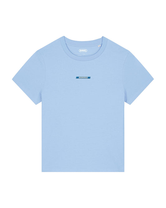 KORTEZ - Retro Logo Tee / Blue Soul